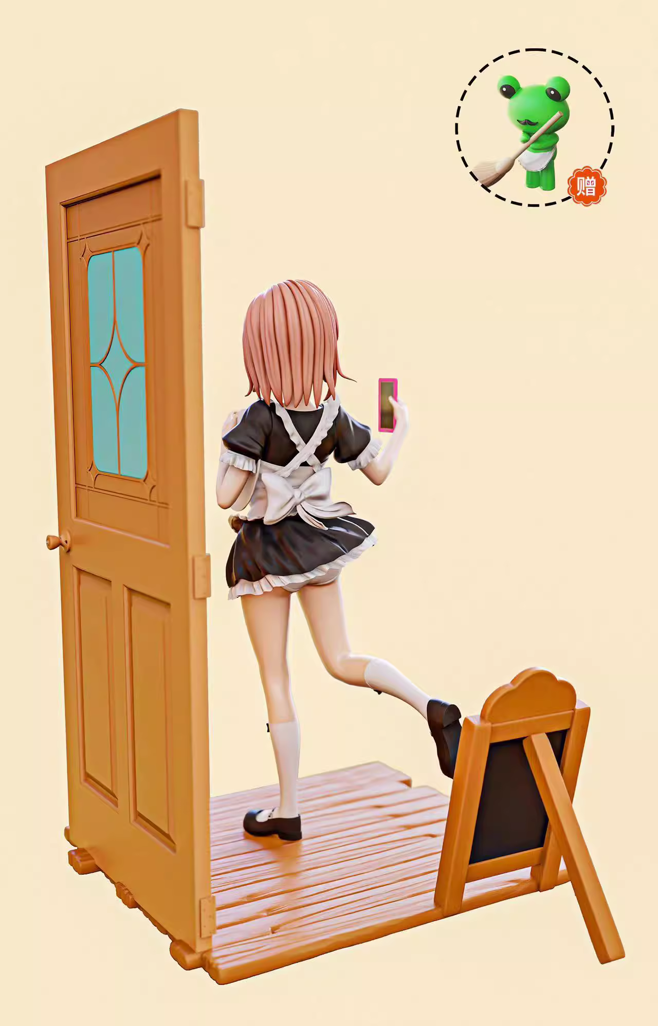 【Pre-sale】1/8 Scale Coffee Time Misaka Mikoto-とある魔術の禁書目録-CiYuanKuangXiang Studio