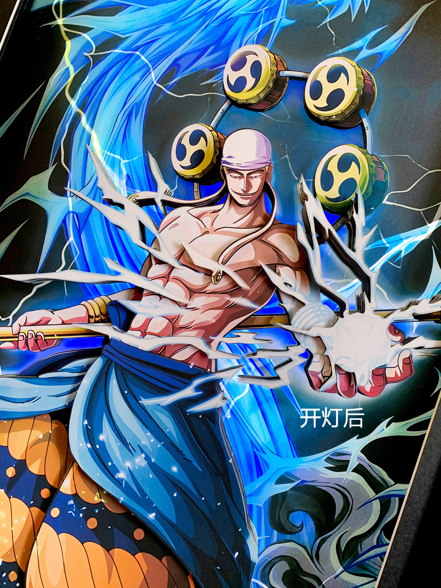 【In stock】Decorative Painting of Enel-One piece-Mystical Art Studio