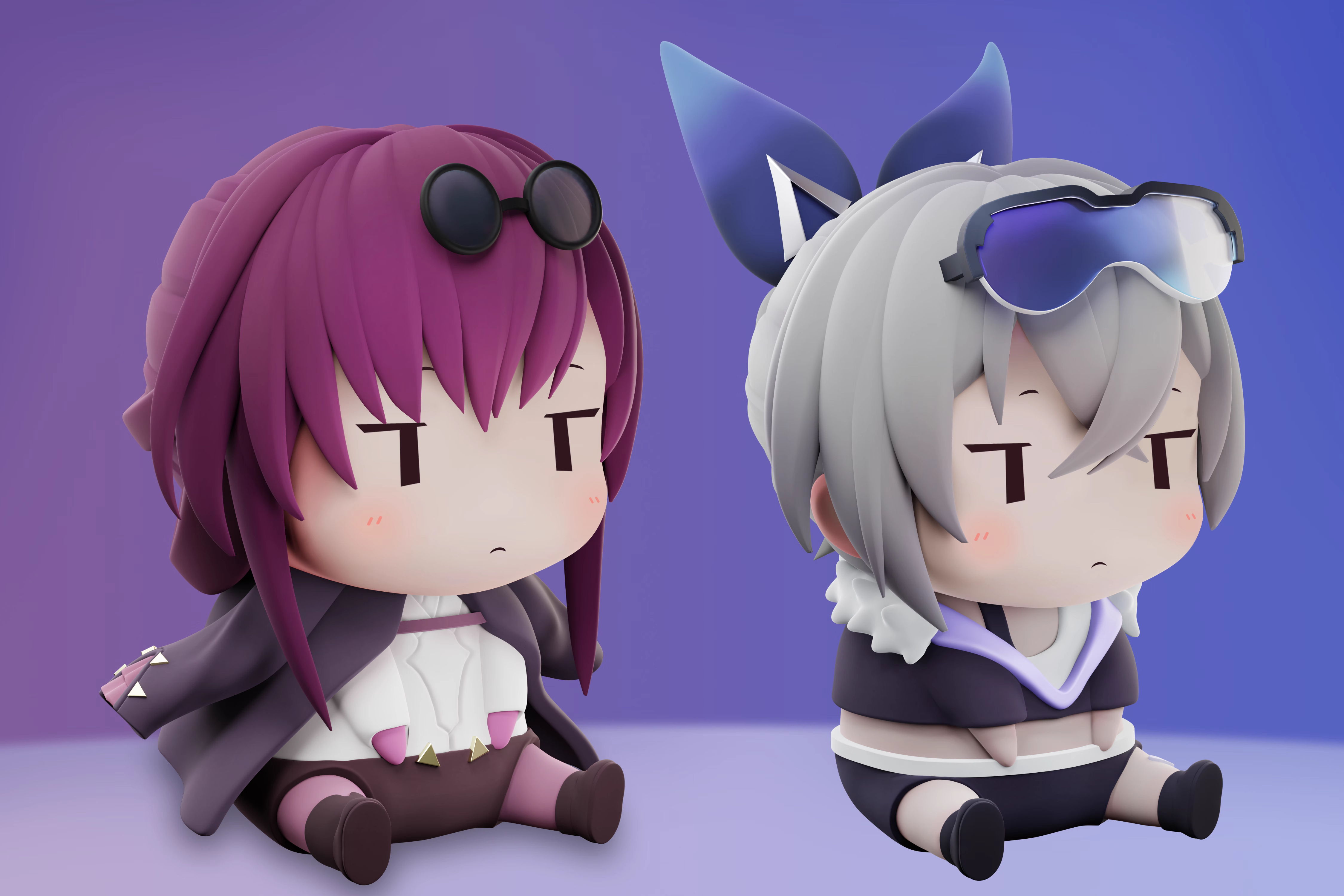 【Pre-sale】Q Version Kafka & Silver Wolf-Honkai: Star Rail-SC Studio