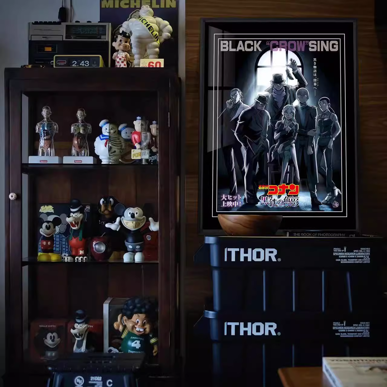 【In stock】Decorative Painting of Black Organization-Detective Conan-Billion Birds Studio