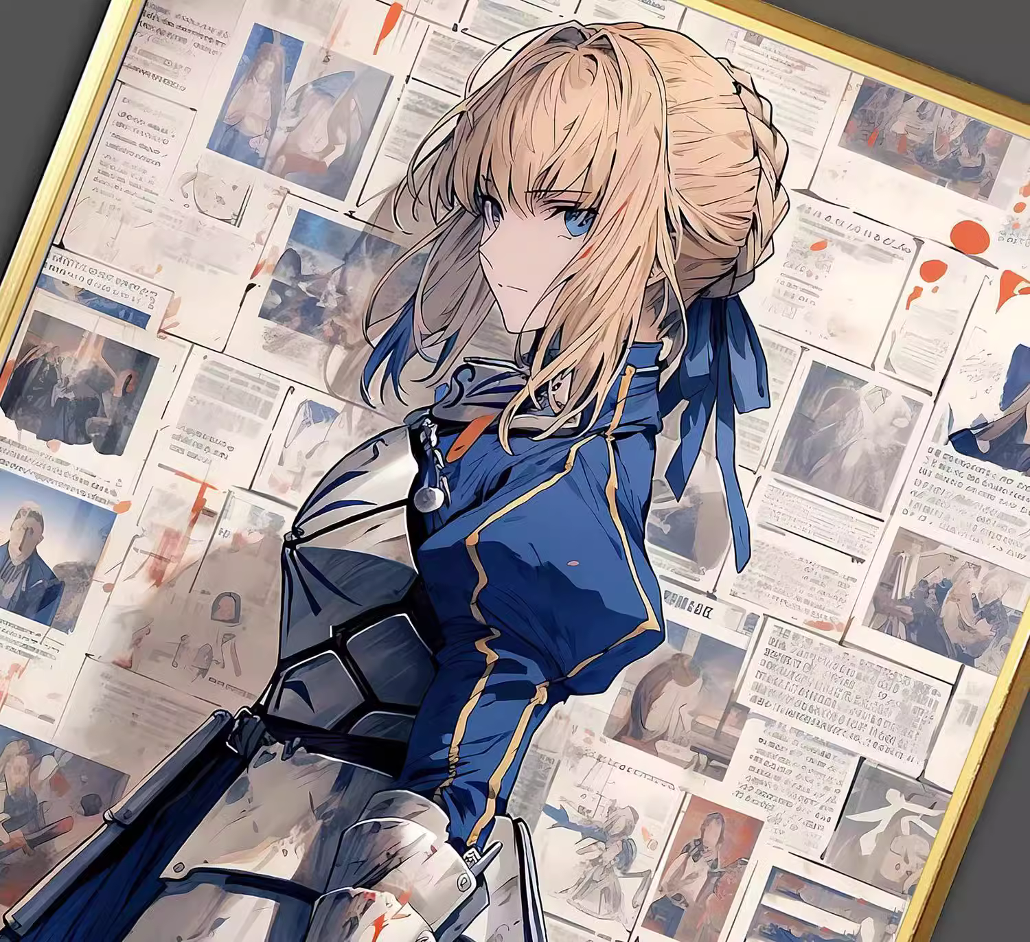 【In stock】Decorative Painting of Altria Pendragon-Fate/stay night-Billion Birds Studio