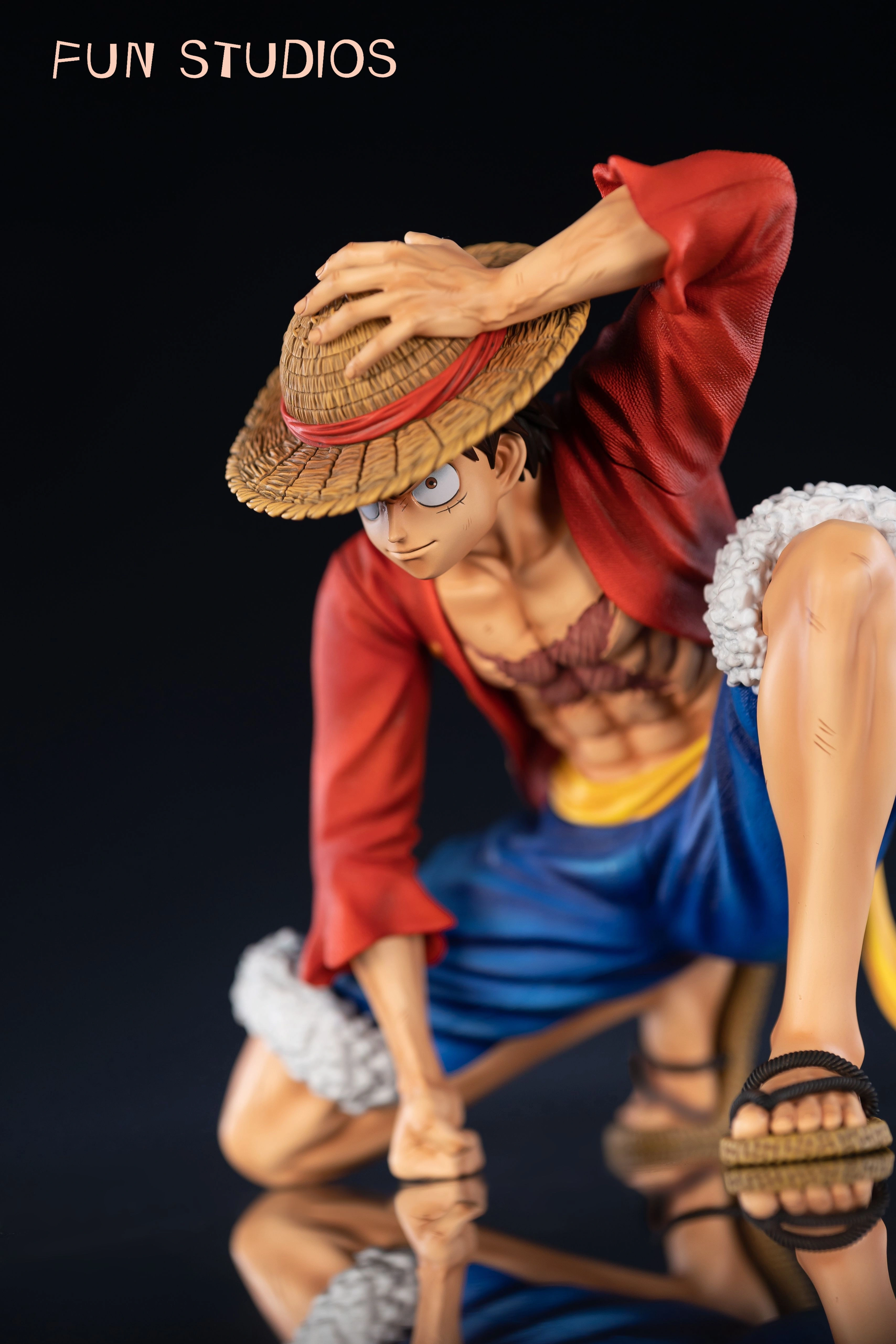【Pre-sale】POP Scale Squatting Luffy-One piece-Fun Studios