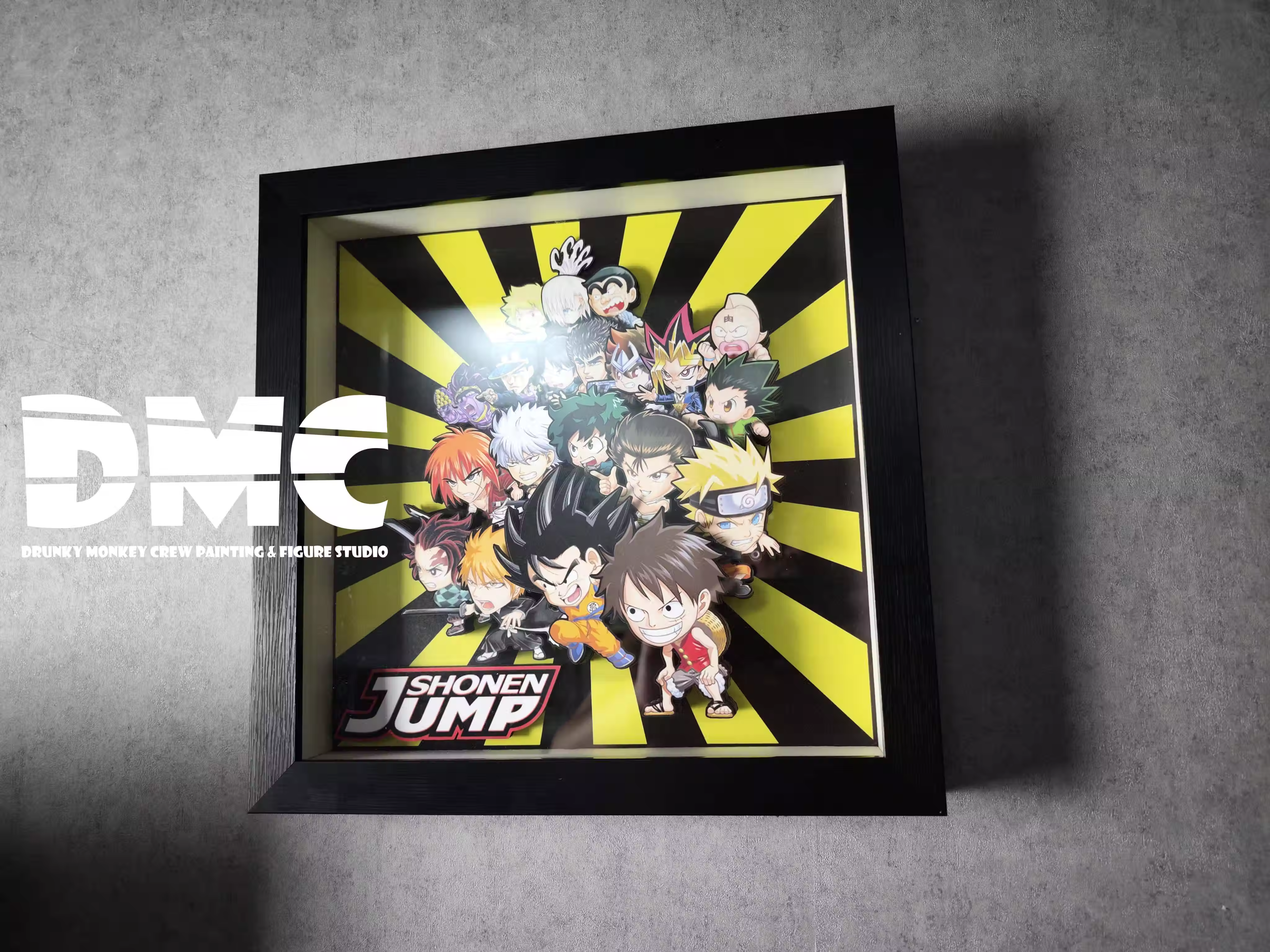 【In stock】DMN-031 3D Decorative Paint of Q Version 週刊少年ジャンプ Jump-Drunky Monkey Crew Studio