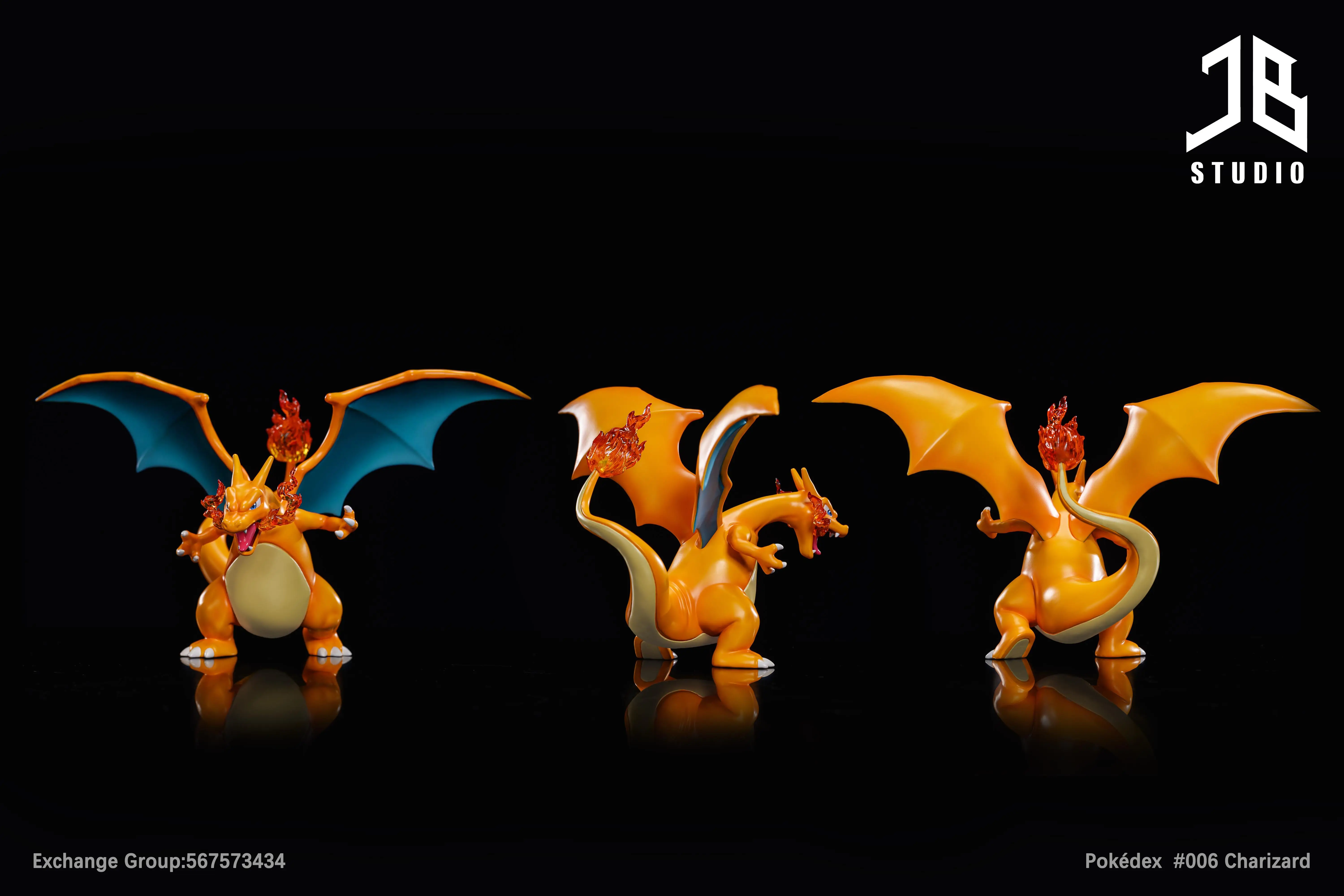【Pre-sale】1/20 Scale Charizard VS Fire Blast-Pokemon-JB Studio