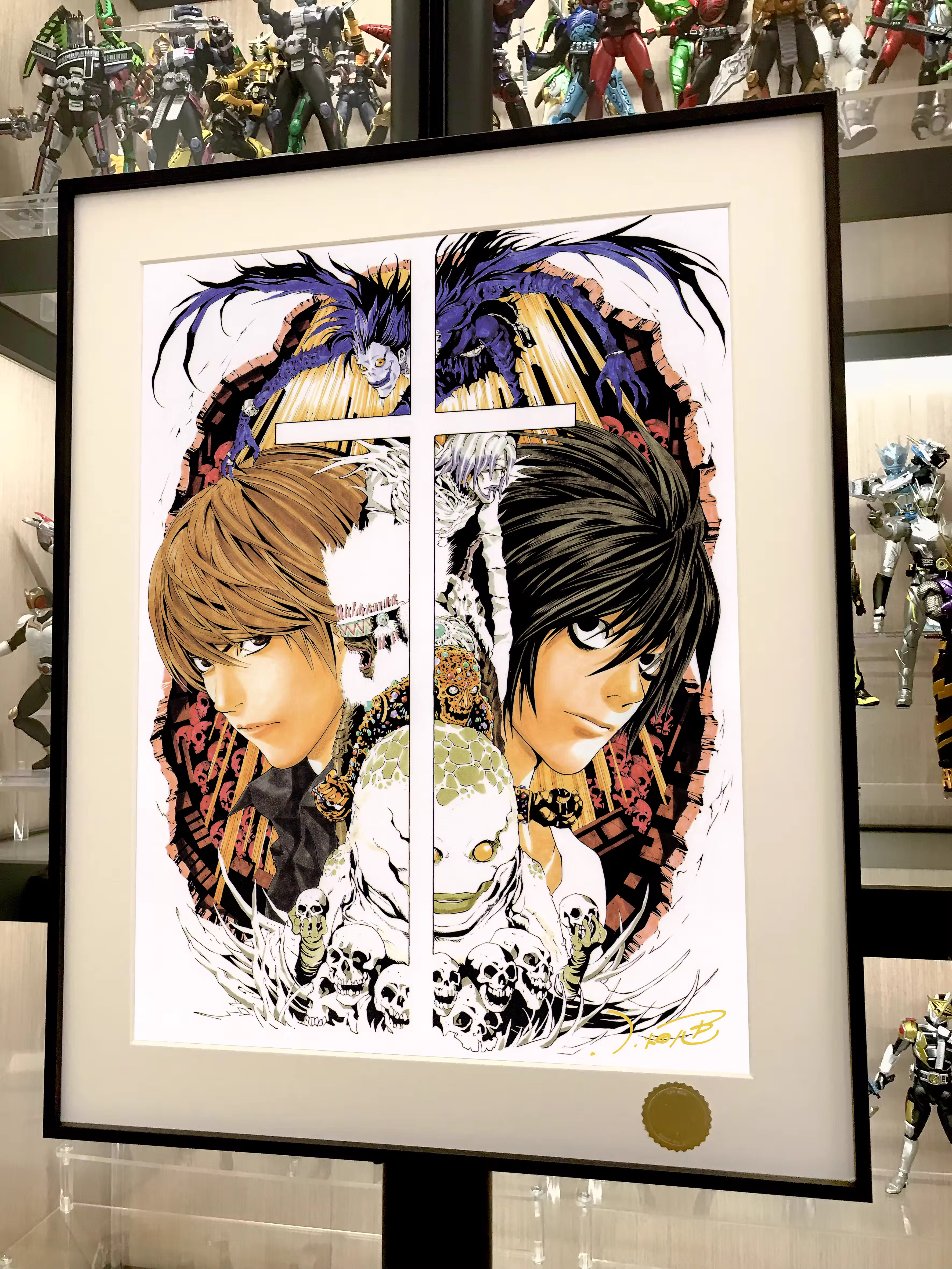 【Pre-sale】Decorative Painting of Yagami Light & Ryuk-Death Note-Xingkong Studio