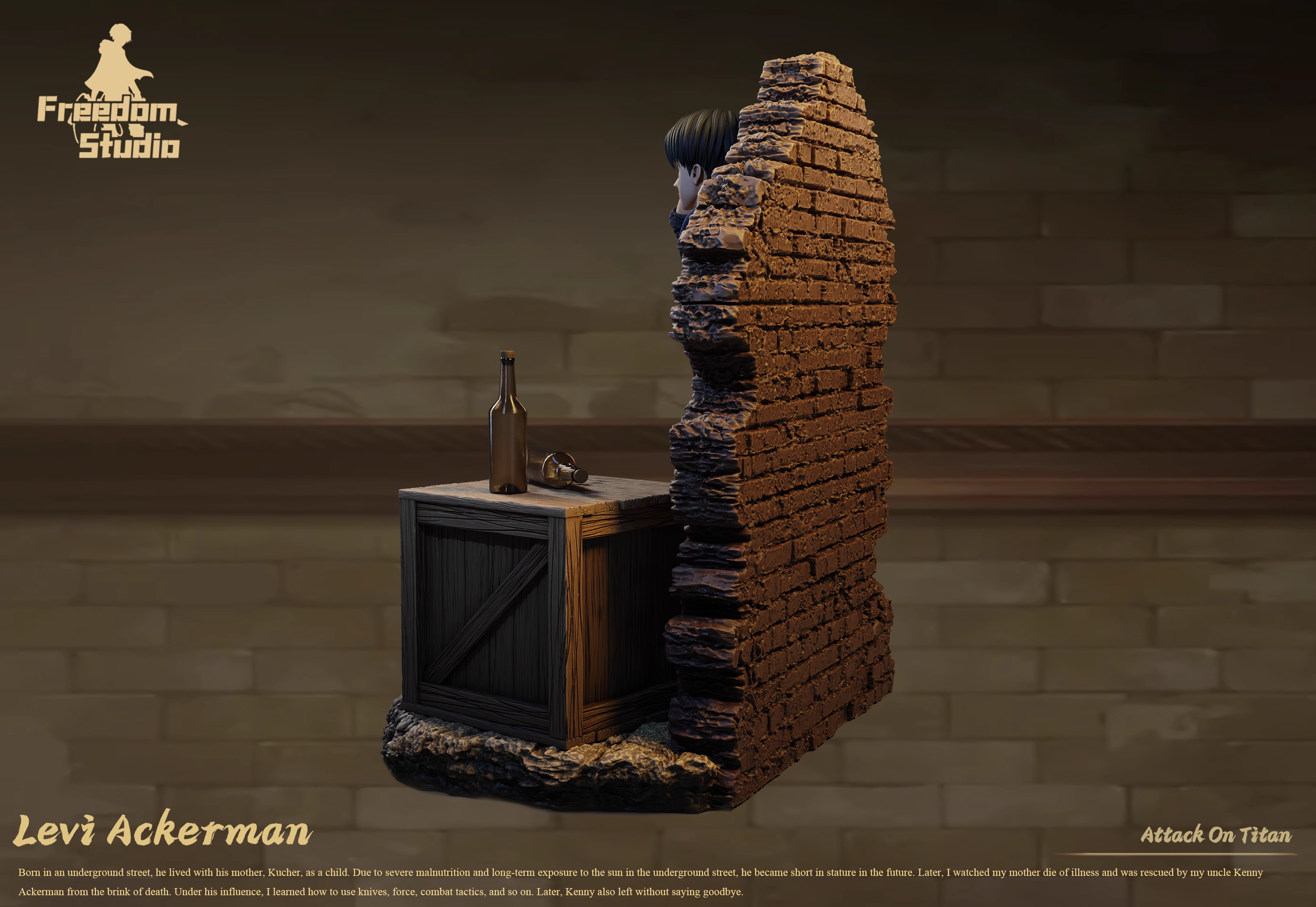 【Pre-sale】Childhood Levi Ackerman-Attack on Titan-Freedom studio