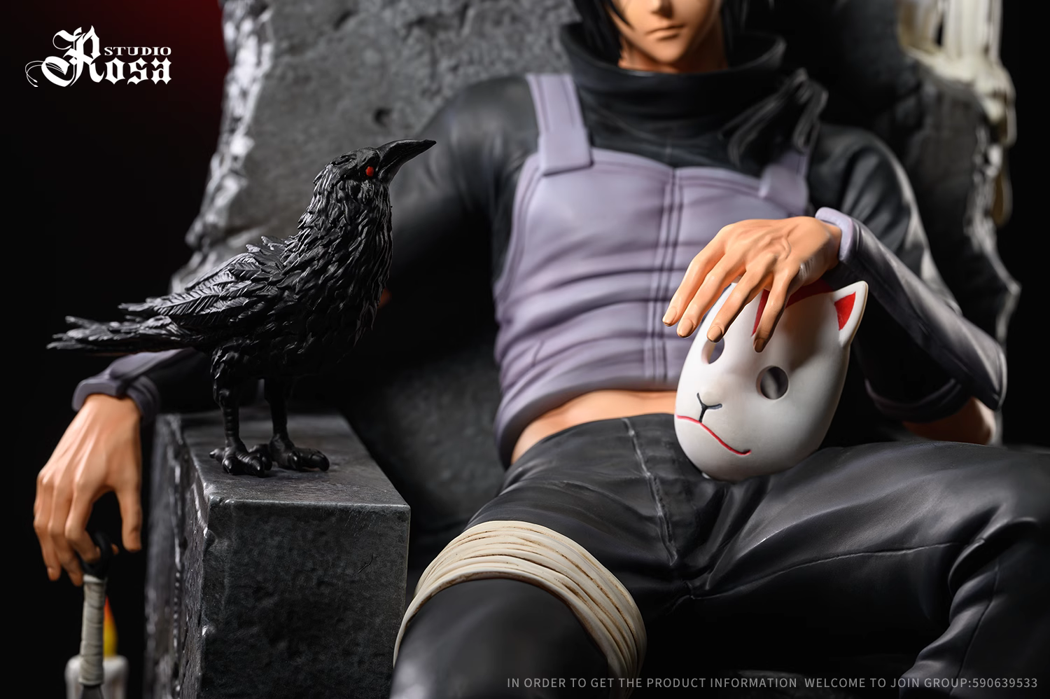 【Pre-sale】1/4 Scale Uchiha Itachi & Hatake Kakashi-Rosa Studio
