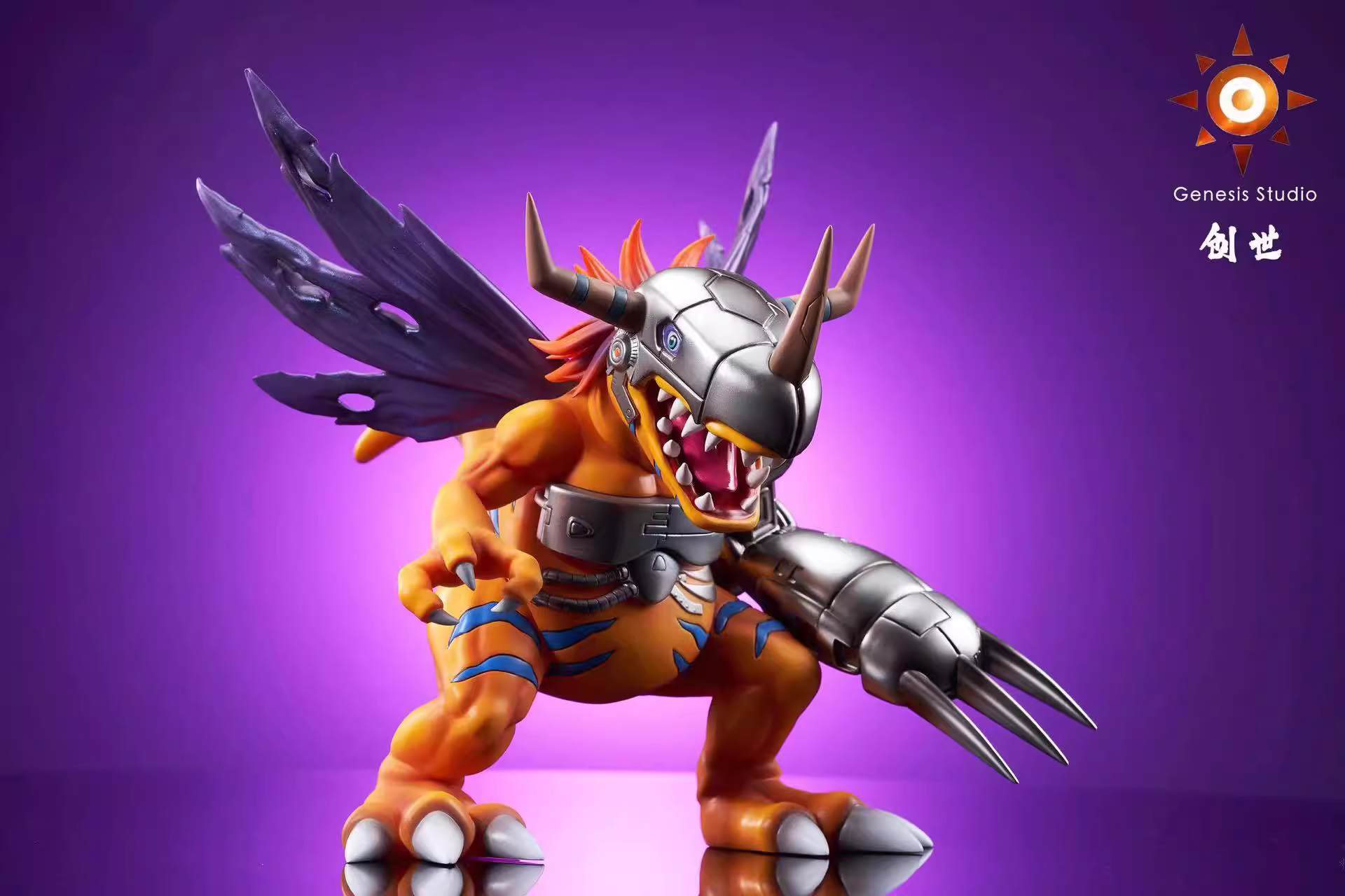 【Pre-sale】Metal Greymon-Pokemon-Genesis Studio