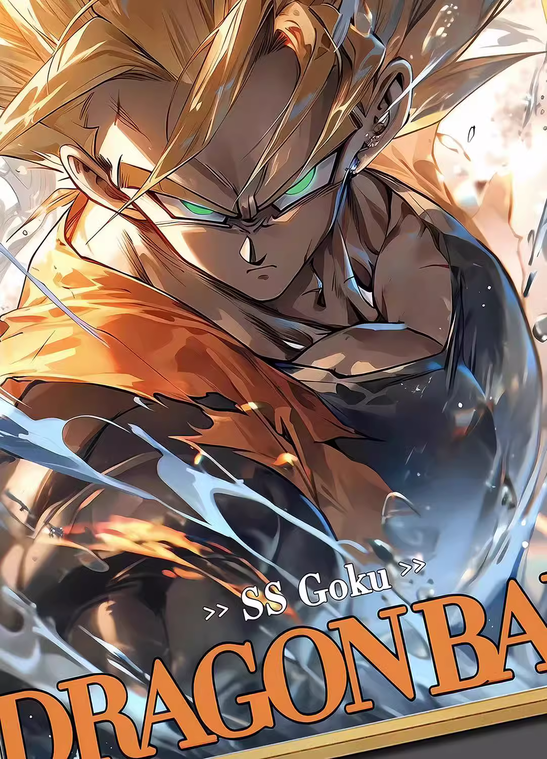 【In stock】Decorative Painting of Son Goku-Billion Birds Studio