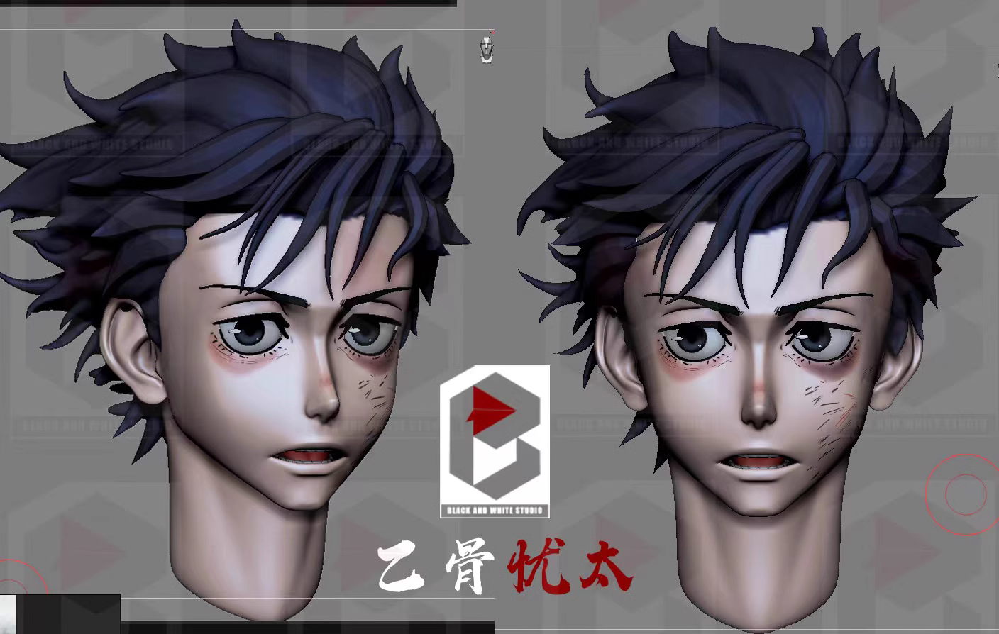 【Sold out】1/6 Scale Okkotsu Yuta & おりもとりか-BW Studio