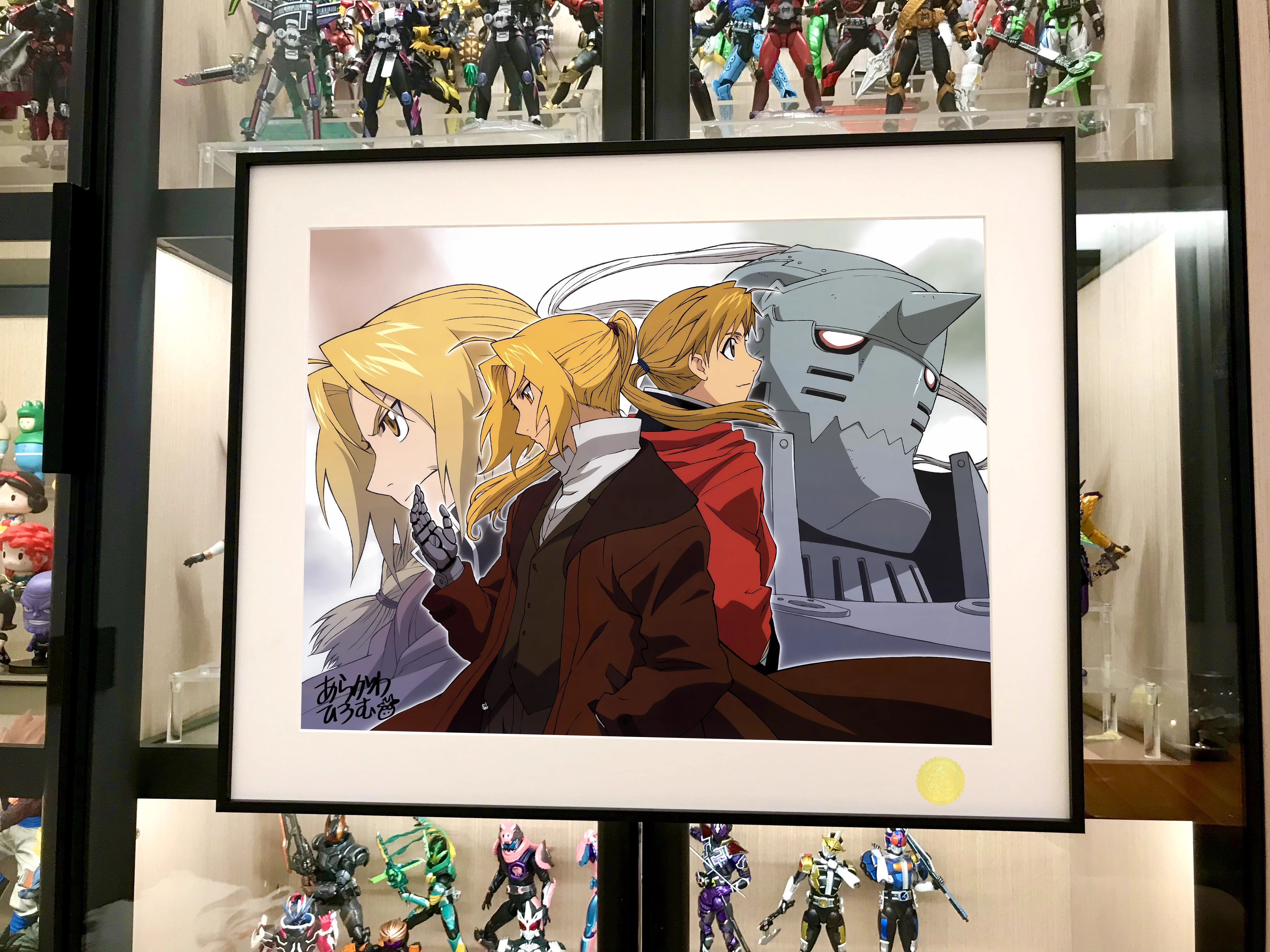 【Pre-sale】Decorative Painting of Edward Elric, Winry Rockbell & Alphonse Elric-Fullmetal Alchemist-Xingkong Studio