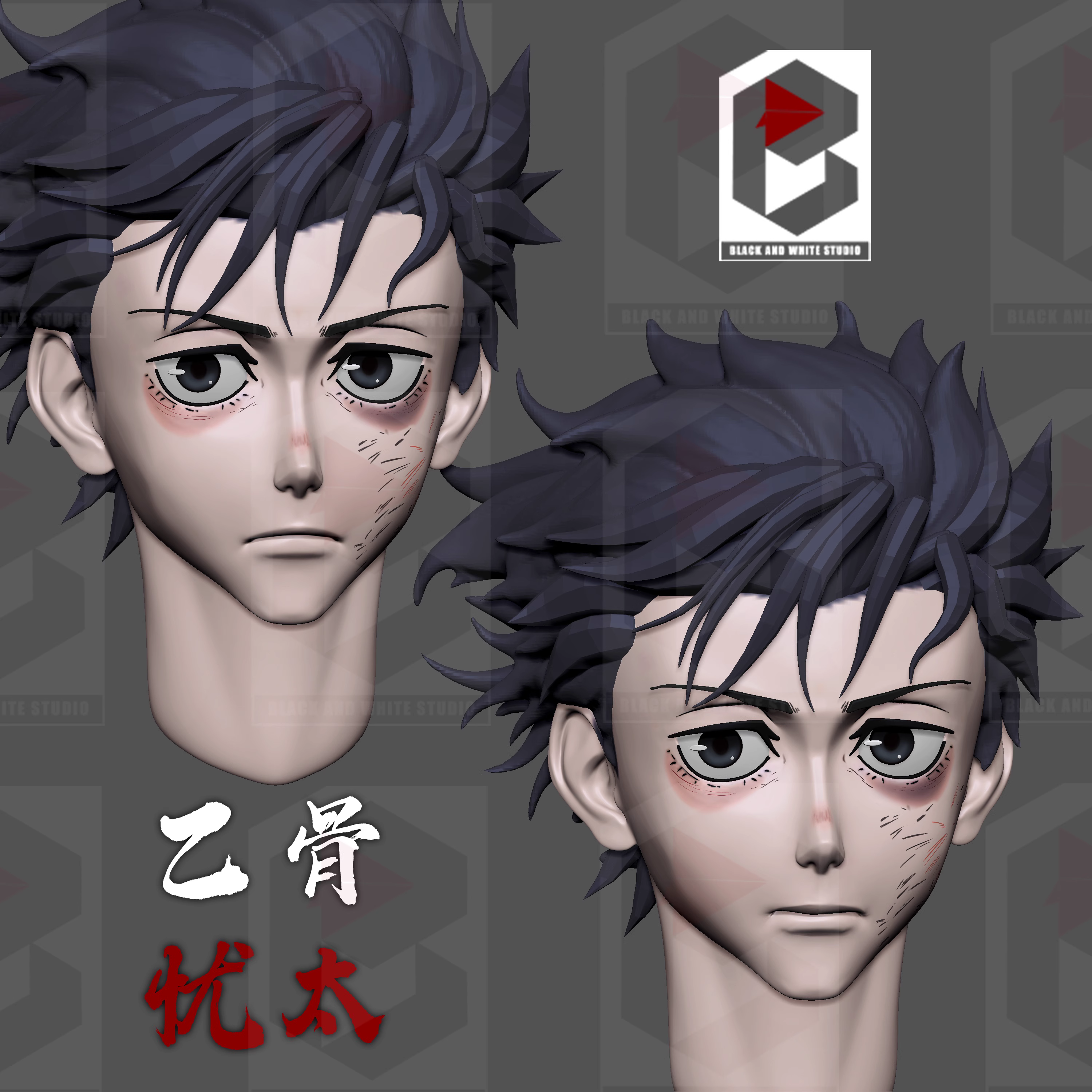 【Sold out】1/6 Scale Okkotsu Yuta & おりもとりか-BW Studio