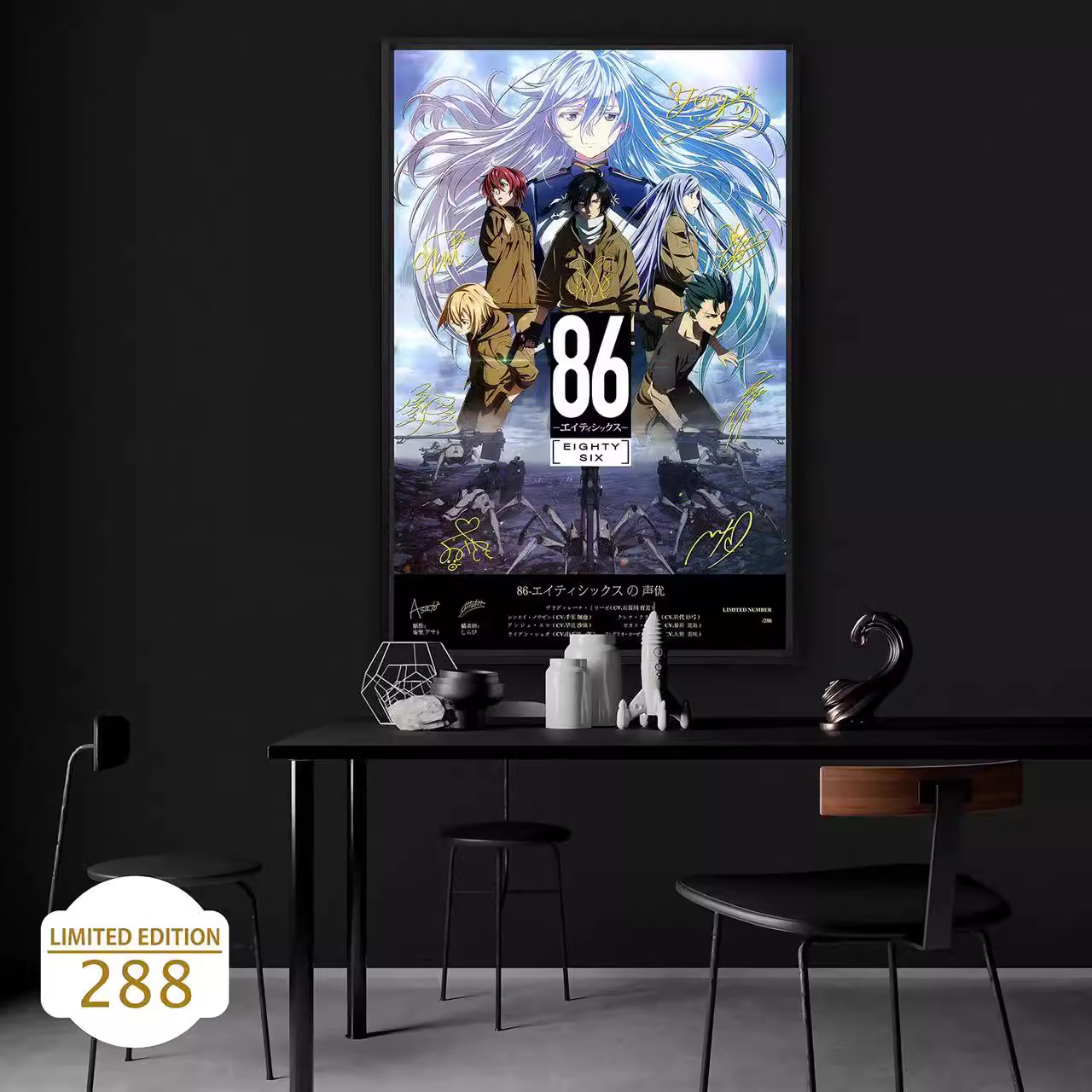 【In stock】Decorative Painting of Vladilena·Milize & Shinei Nouzen-86- Eighty Six-Billion Birds Studio