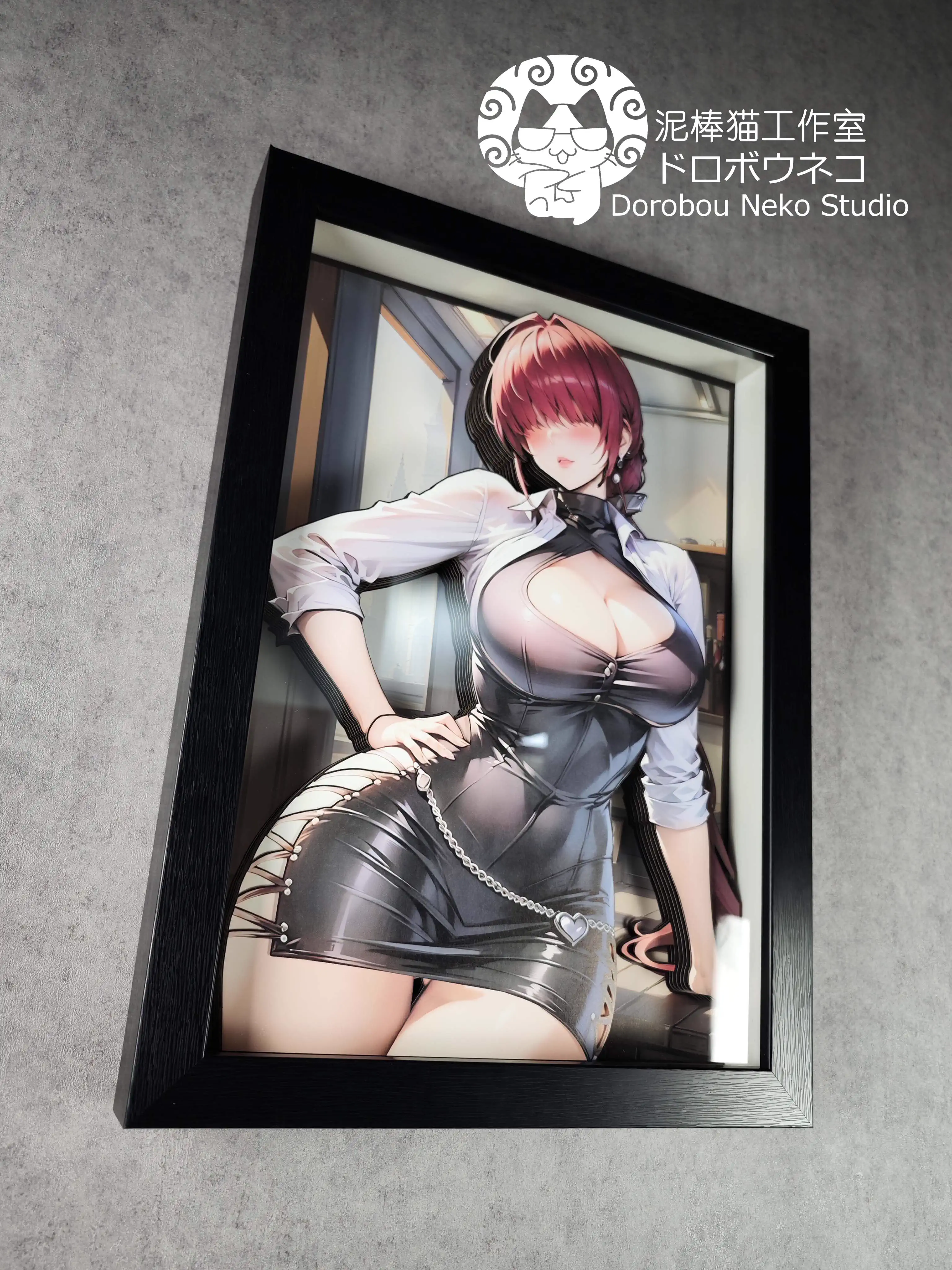 【In stock】DSMG-038 Decorative Painting of KOF Shermie-THE KING OF FIGHTERS-Dorobou Neko Studio