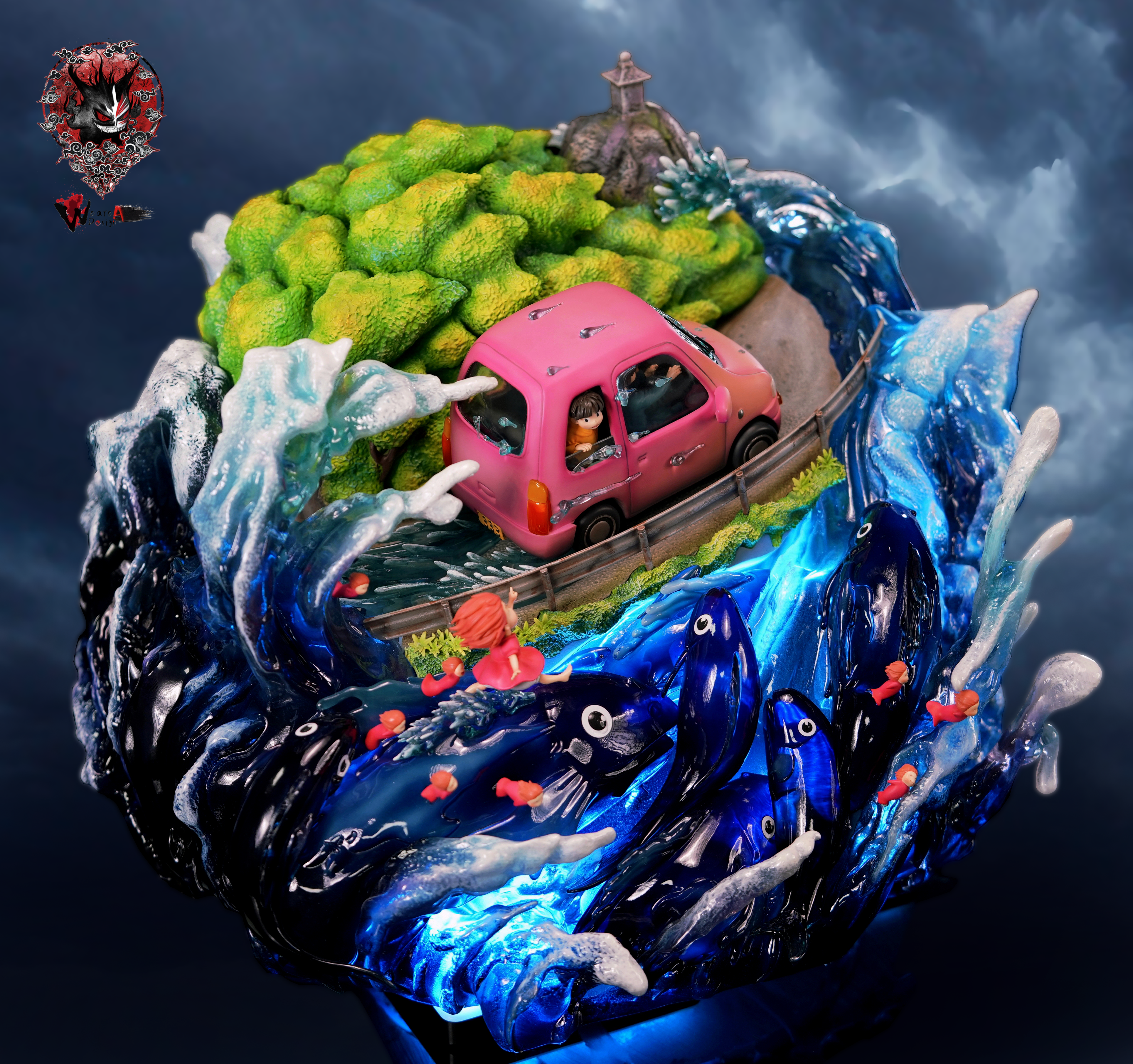 【Few left】Sea Chasing Ponyo & Sosuke-Ponyo on the Cliff-Weare A Design