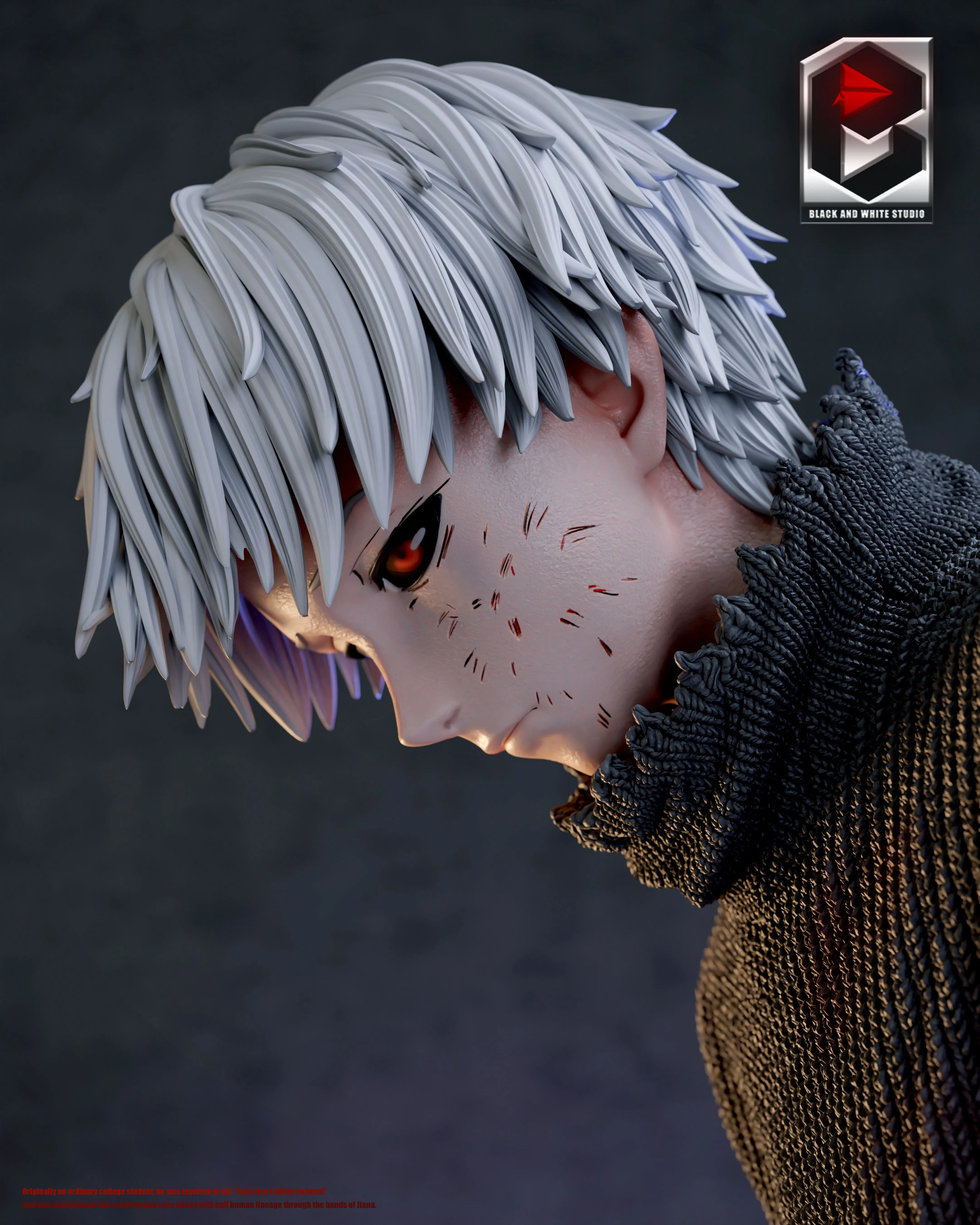 【Sold out】1/6 Scale Ken Kaneki-BW Studio