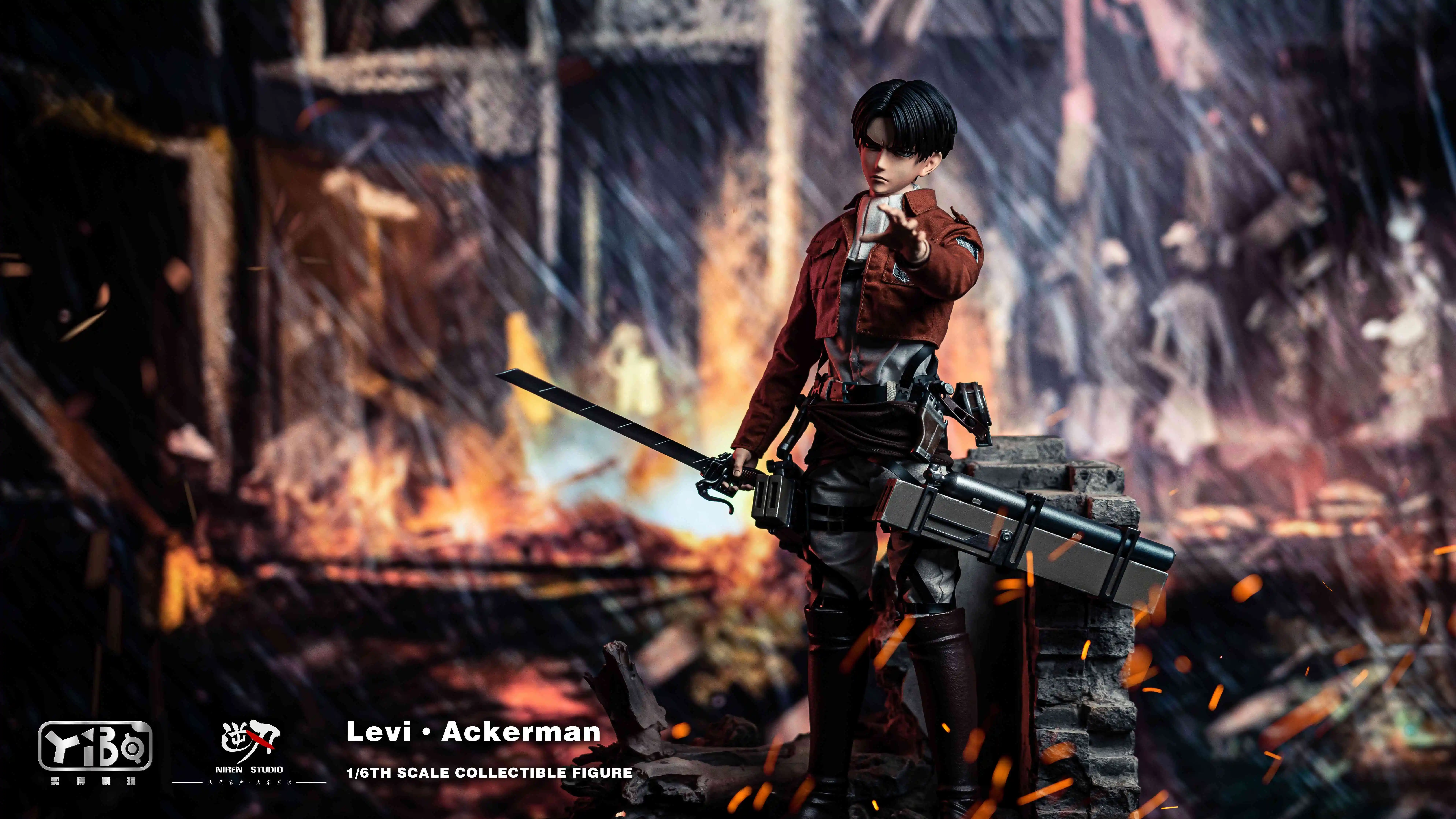 【Sold out】1/6 Scale Levi Ackerman-Attack on Titan-Niren studio