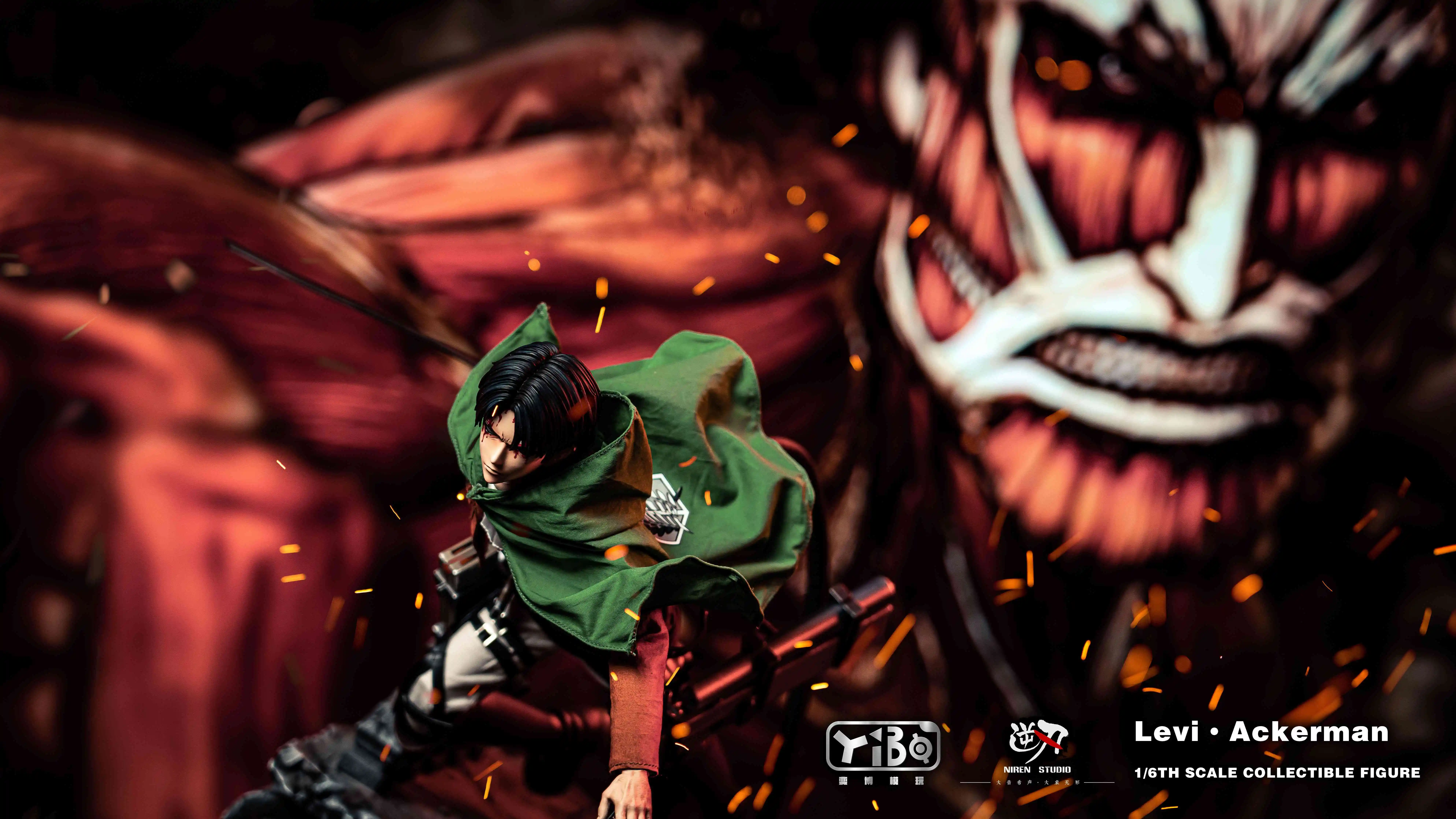 【Sold out】1/6 Scale Levi Ackerman-Attack on Titan-Niren studio