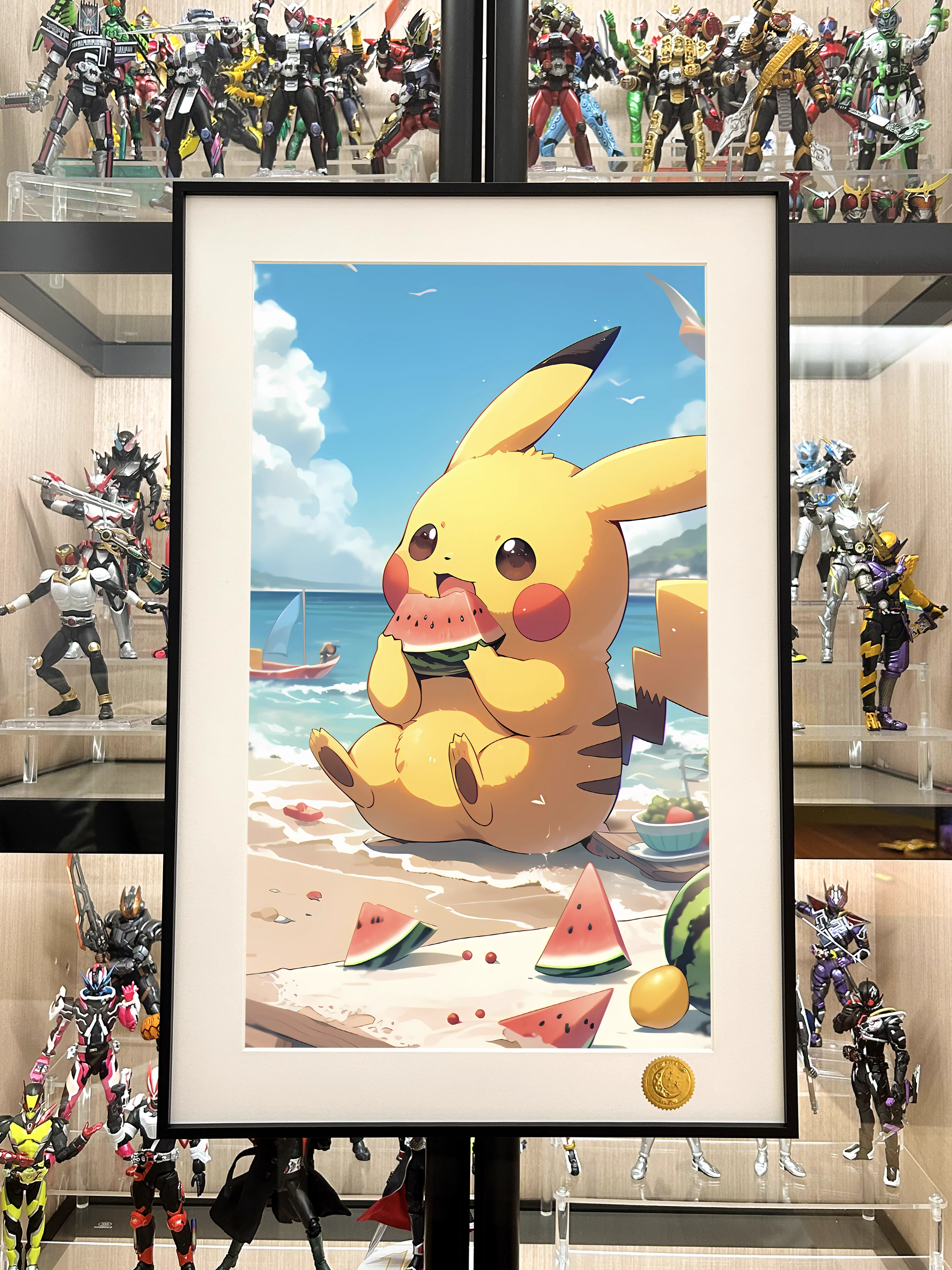 【Pre-sale】Decorative Painting of Summer Pikachu-Pokemon-XingKong Studio