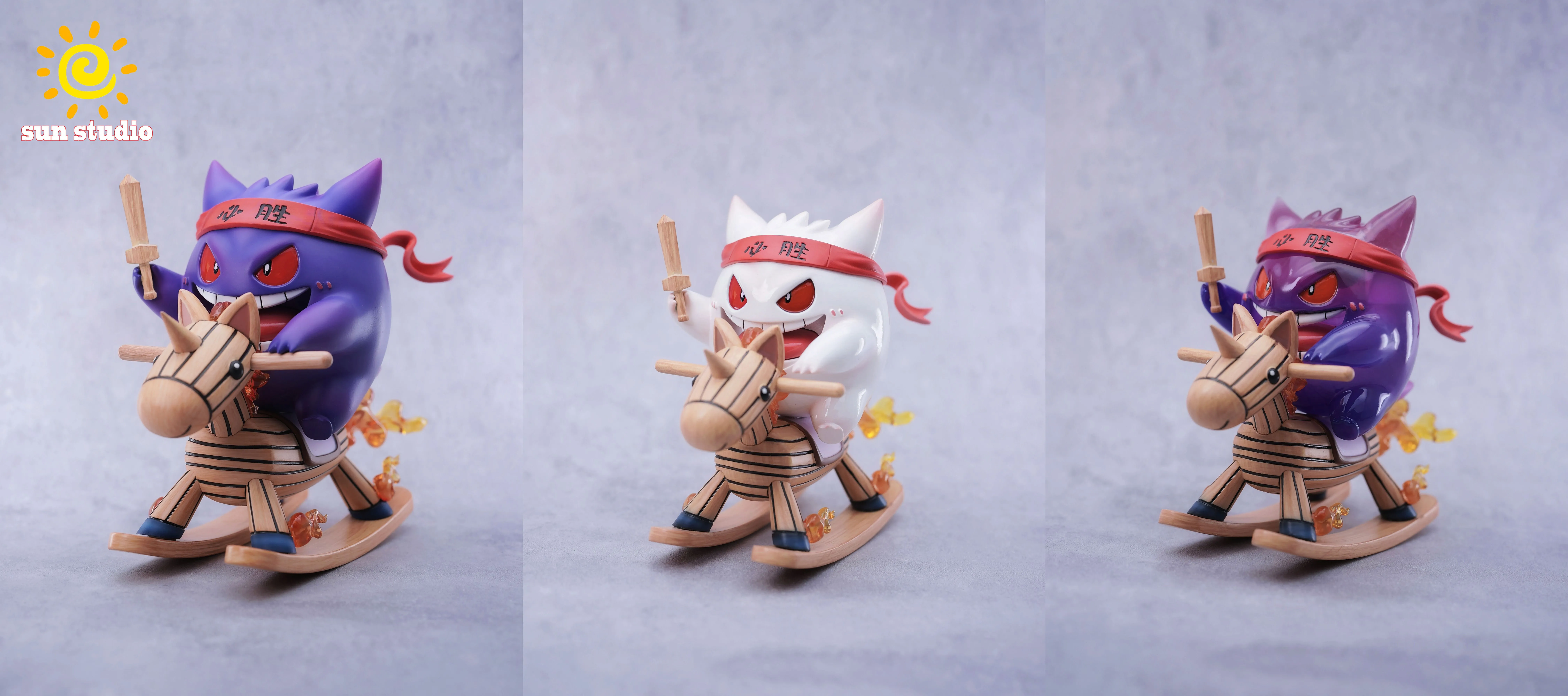 【Pre-sale】Rocking Horse Gengar-Pokemon-SUN Studio
