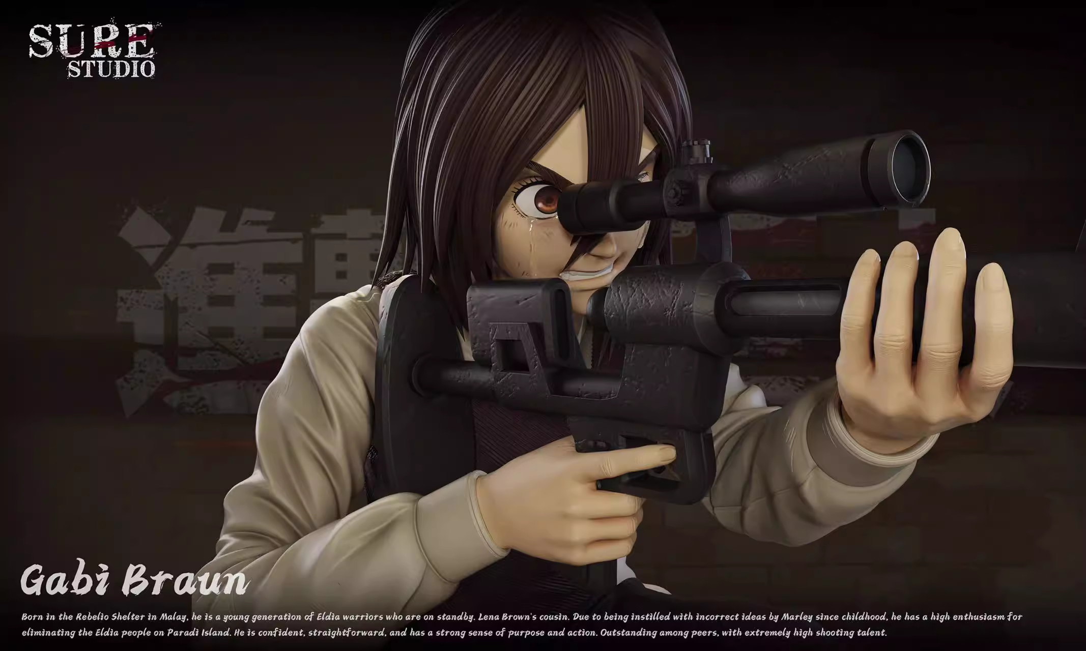 【Sold out】Gabi Braun-Attack on Titan-Sure studio