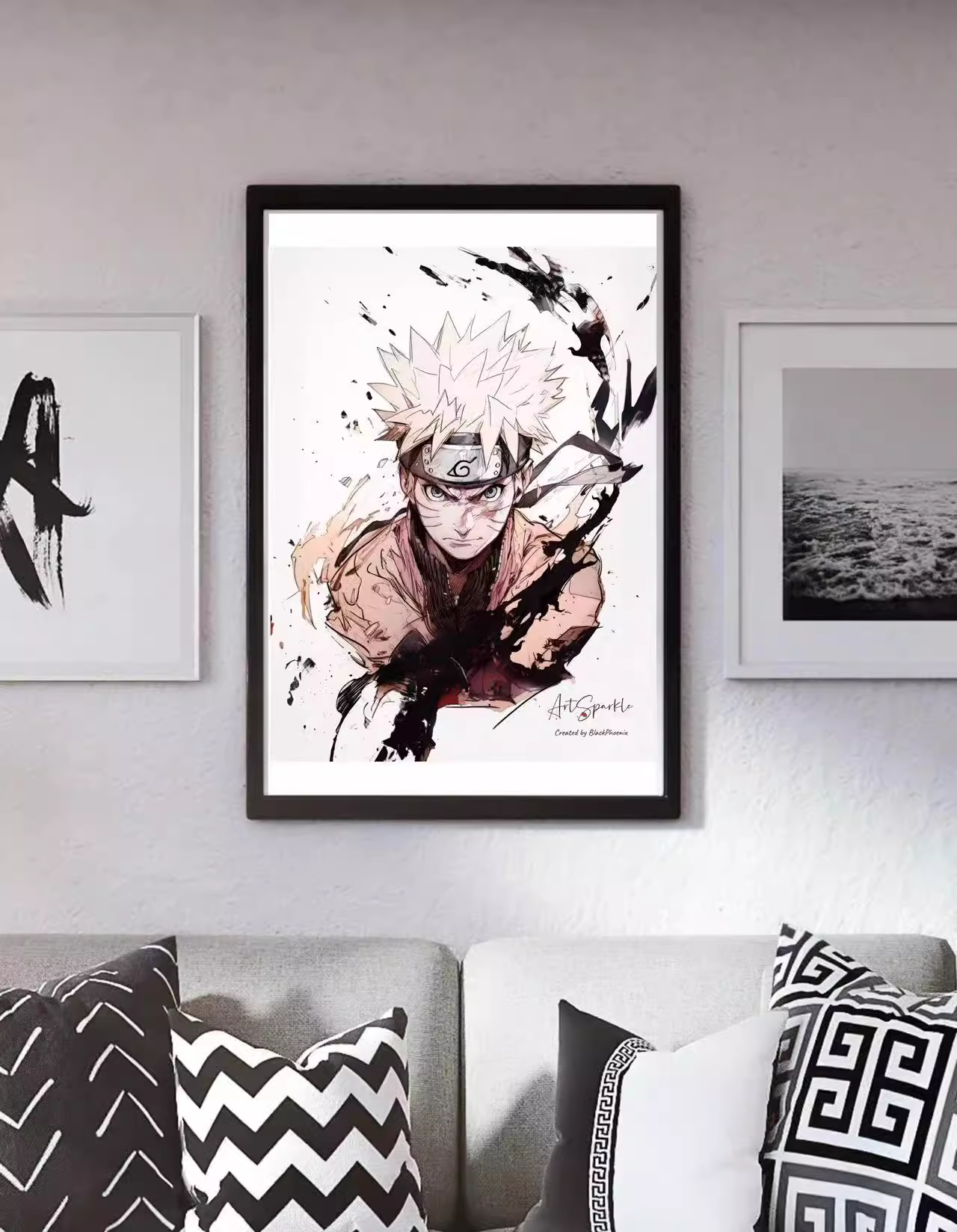 【In stock】Decorative Painting of Uzumaki Naruto-Billion Birds Studio