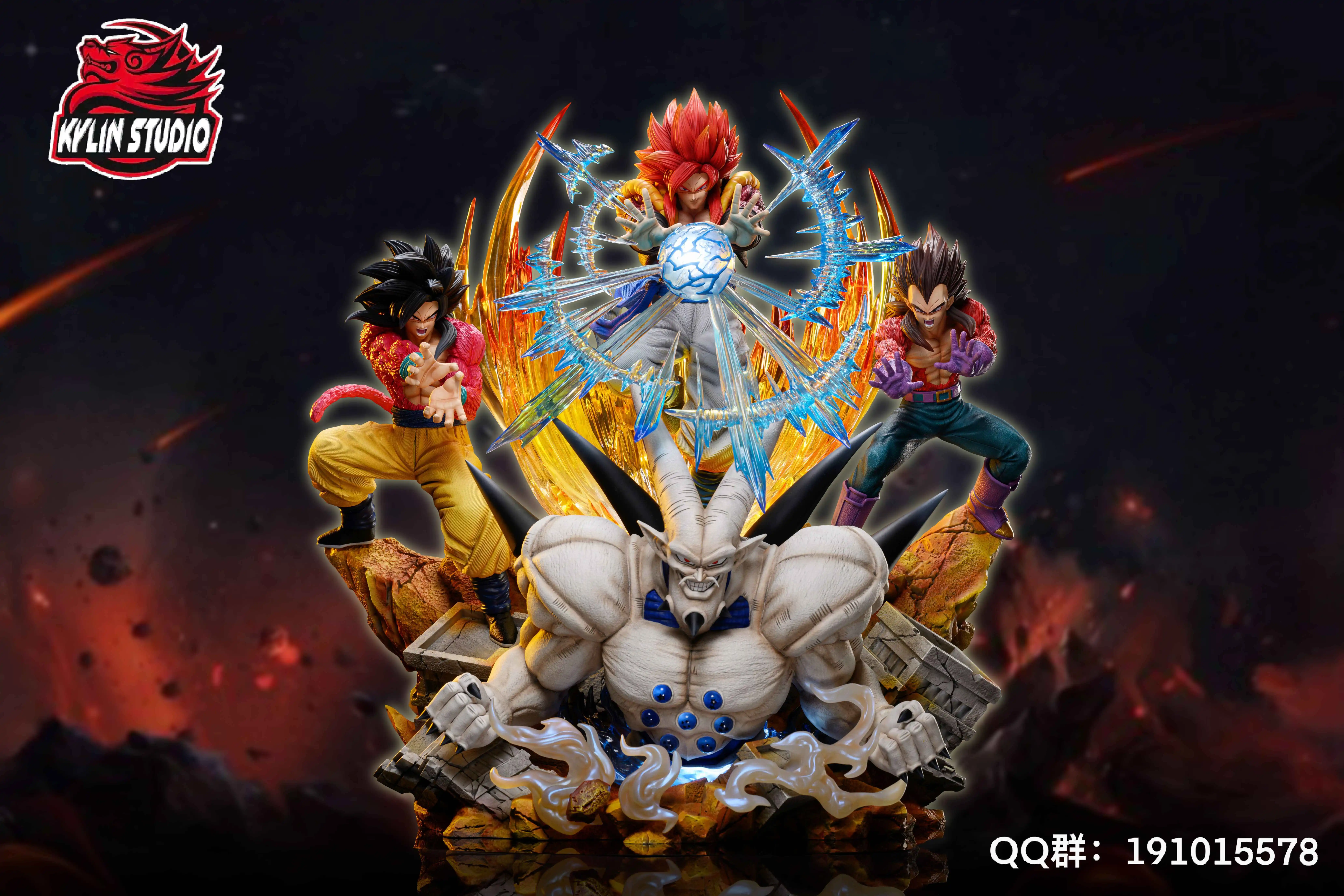 【Pre-sale】1/6 Scale Gogeta-Kylin Studio