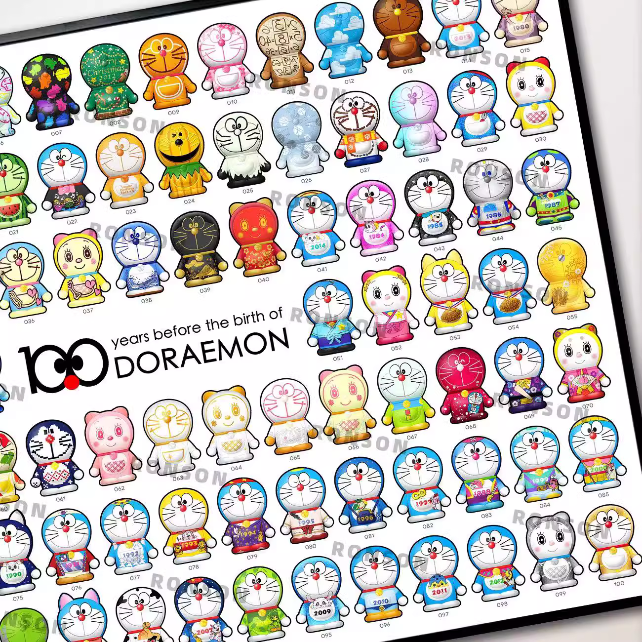 【Pre-sale】Decorative Painting of Doraemon-Mystical Art Studio