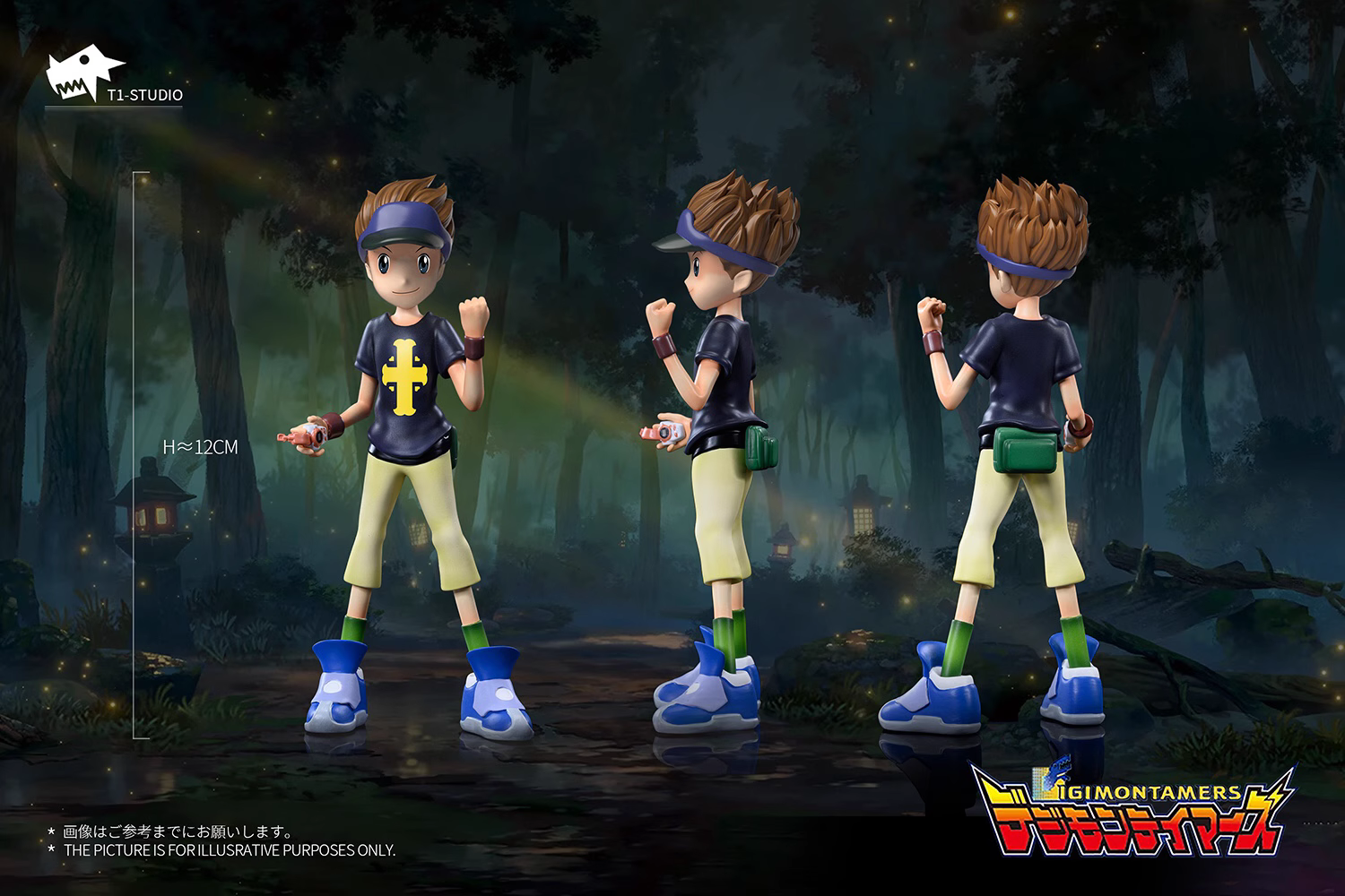 【Pre-sale】Kenta Kitagawa & Hirokazu-Digimon Adventure-T1 Studio