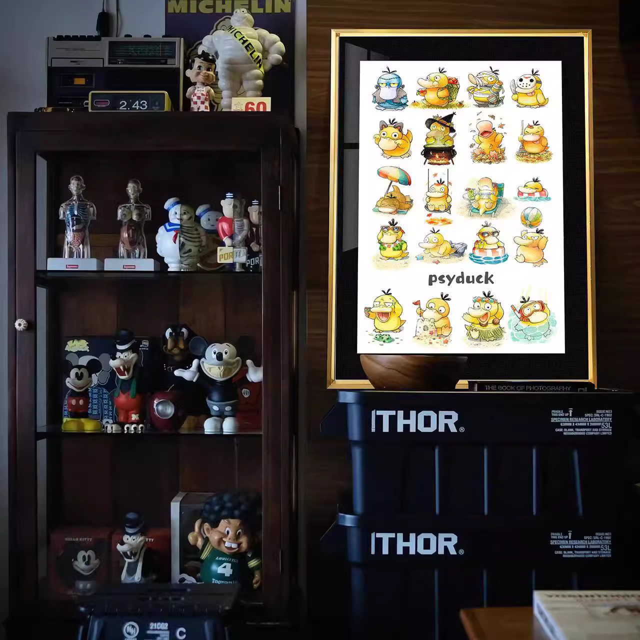 【In stock】Decorative Painting of Psyduck-Pokemon-Billion Birds Studio