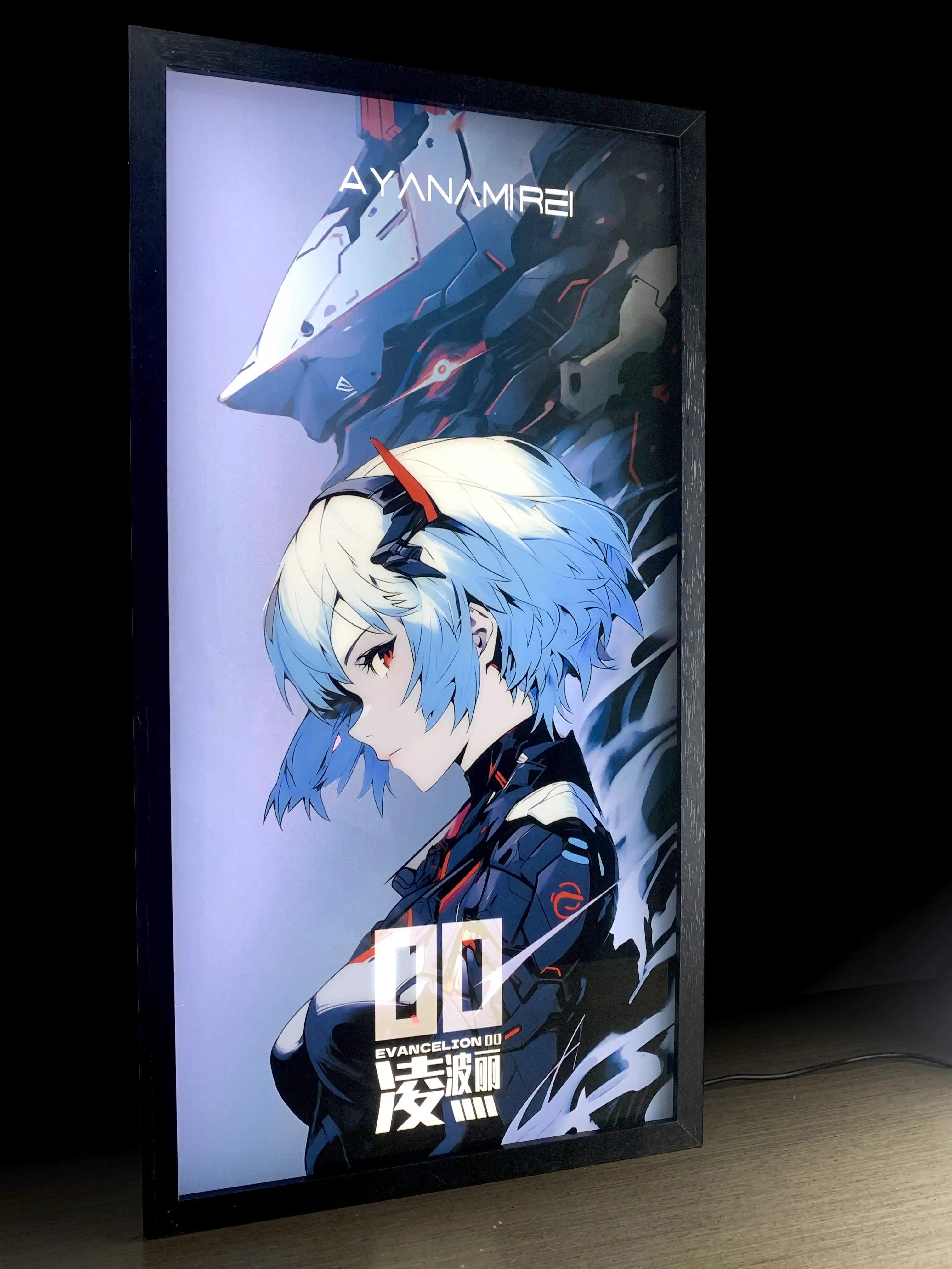 【In stock】Decorative Painting of Asuka Langley Soryu & Ayanami Rei-EVA-MOMO Studio