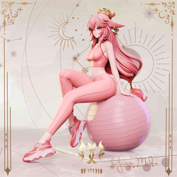 无【Last-Piece】1/7 Scale Yoga Yae Miko-Genshin Impact-MilkMilk Studio