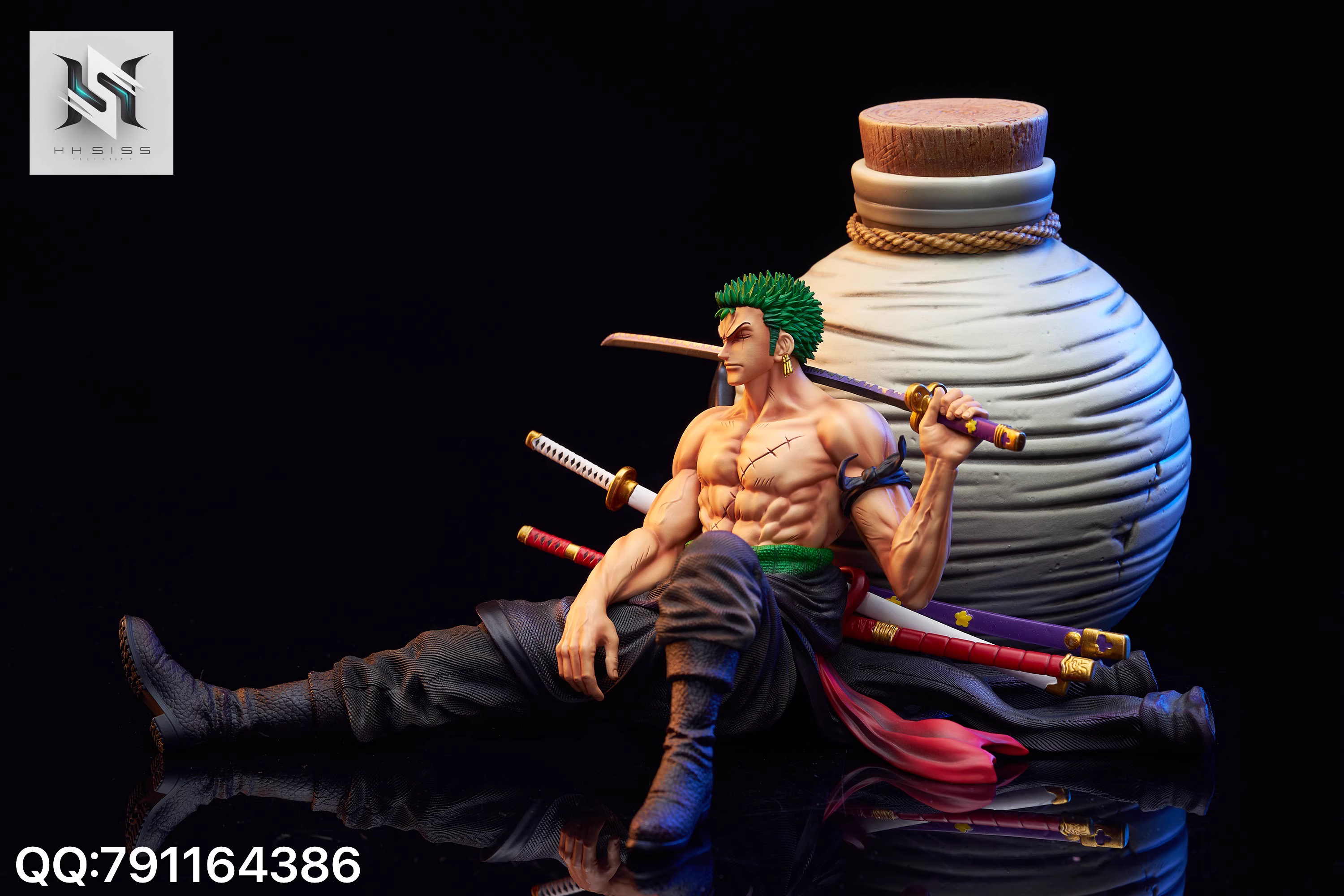 【In stock】1/8 Scale Wine Pot Zoro-One piece-HS Studio