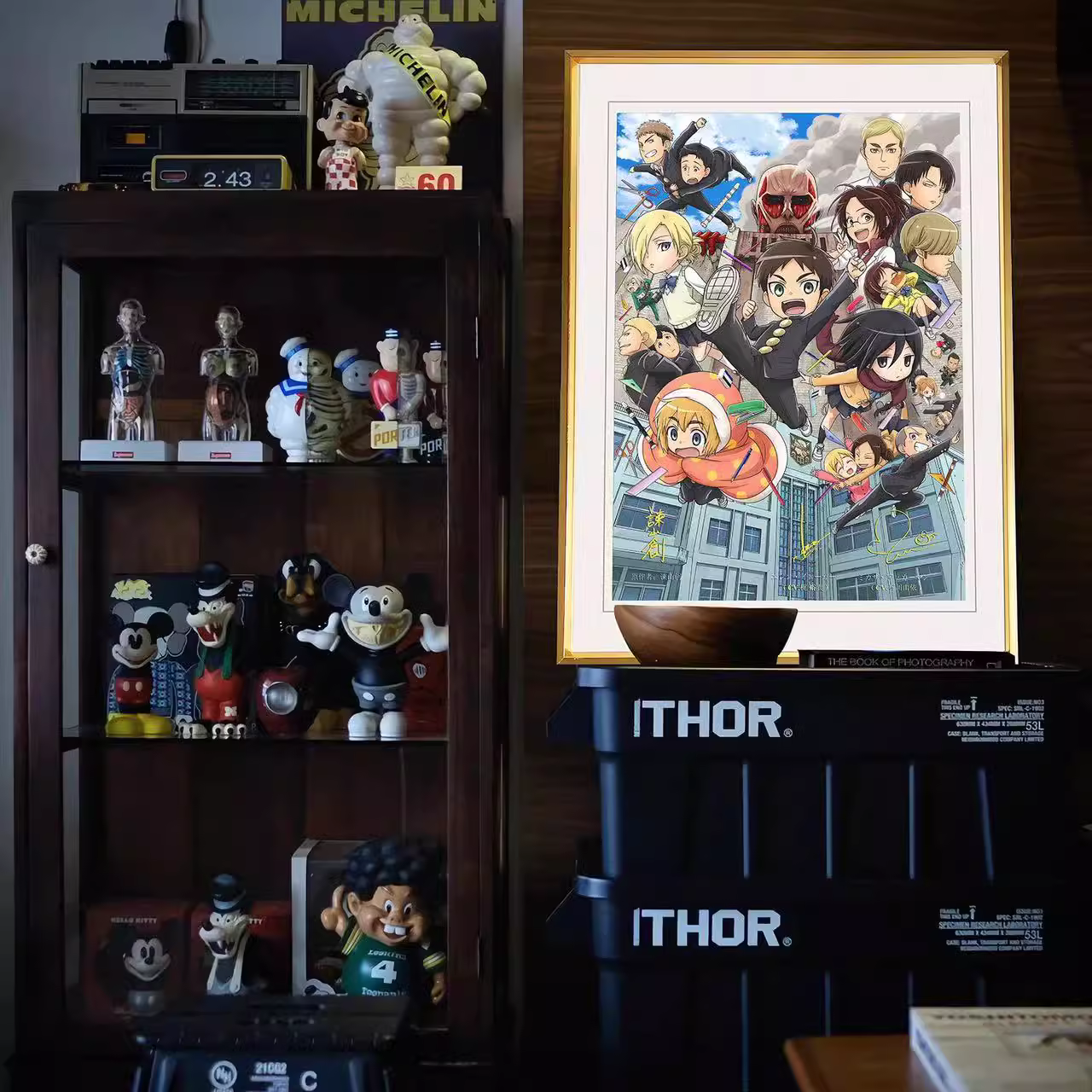 【In stock】Q Version Decorative Painting for the Ending of Attack on Titan-Billion Birds Studio