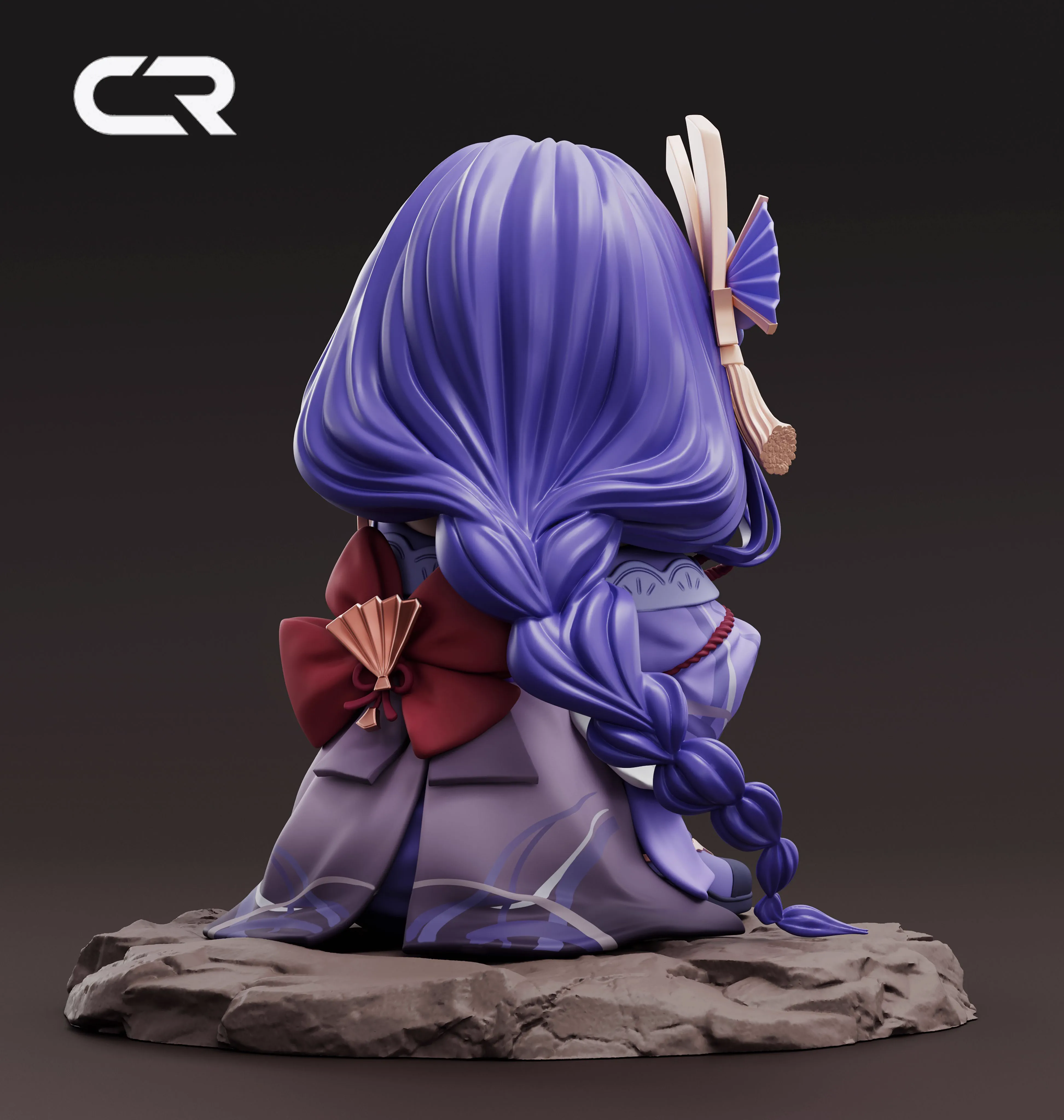 【Sold out】Q Version Raiden Ei-Genshin Impact-CR Studio