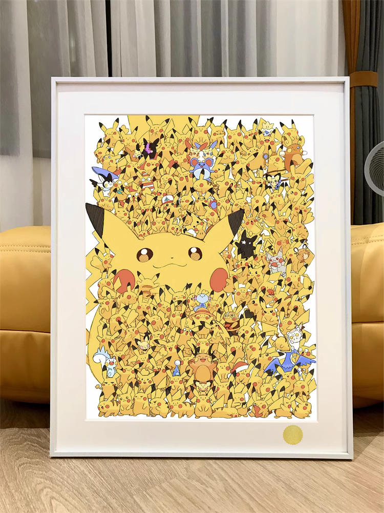 【Pre-sale】Decorative Painting of Pikachu-Pokemon-XingKong Studio
