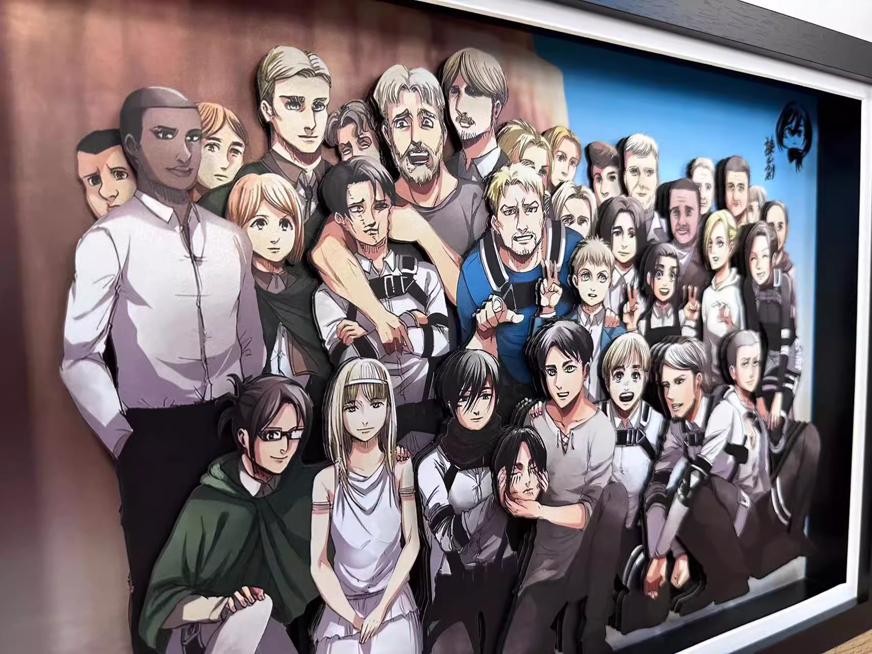 【In stock】Decorative Painting of Attack on Titan-Aotu Panda