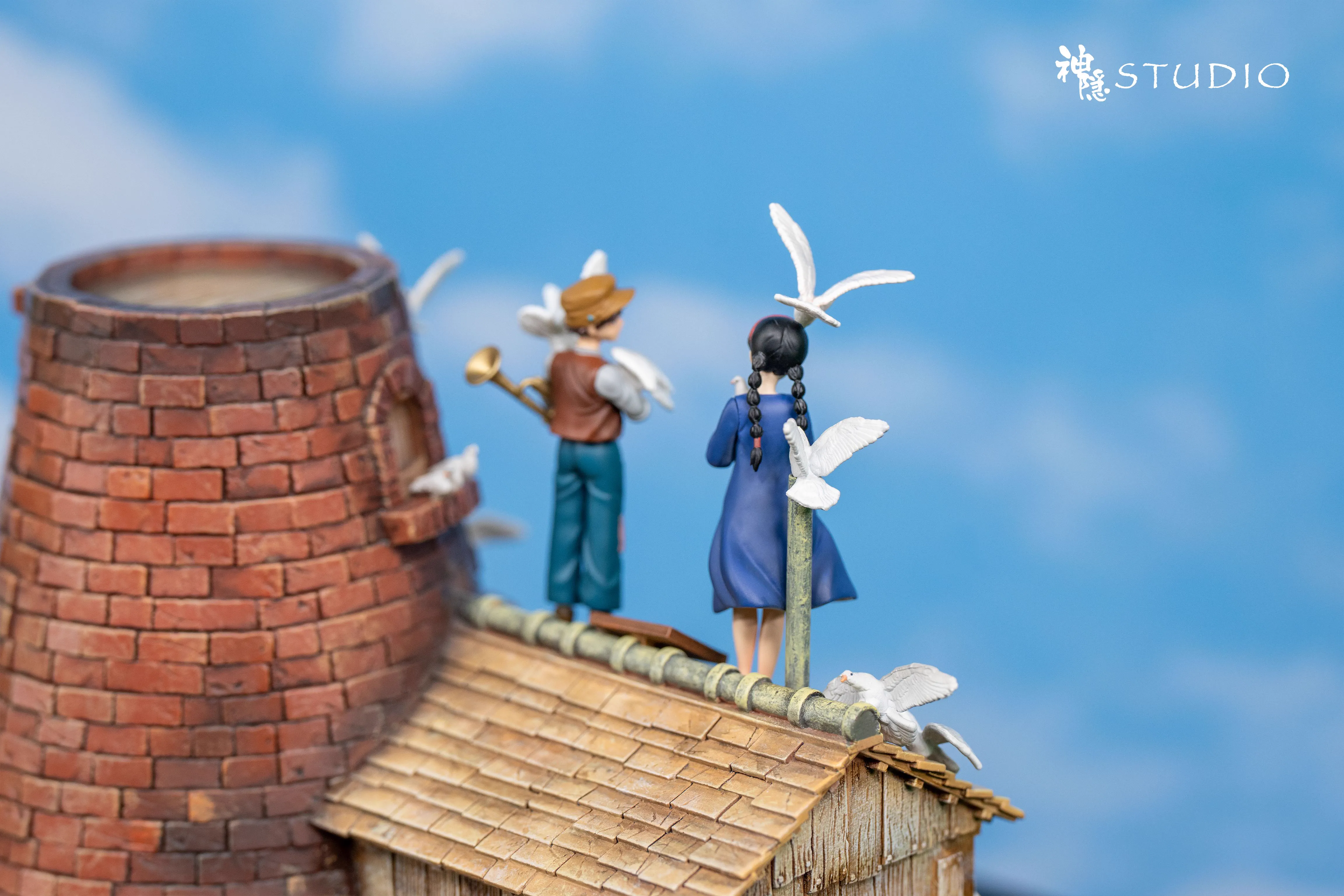 【Pre-sale closed】On the Roof in Castle in the Sky-Studio Ghibli-ShenYin Studio