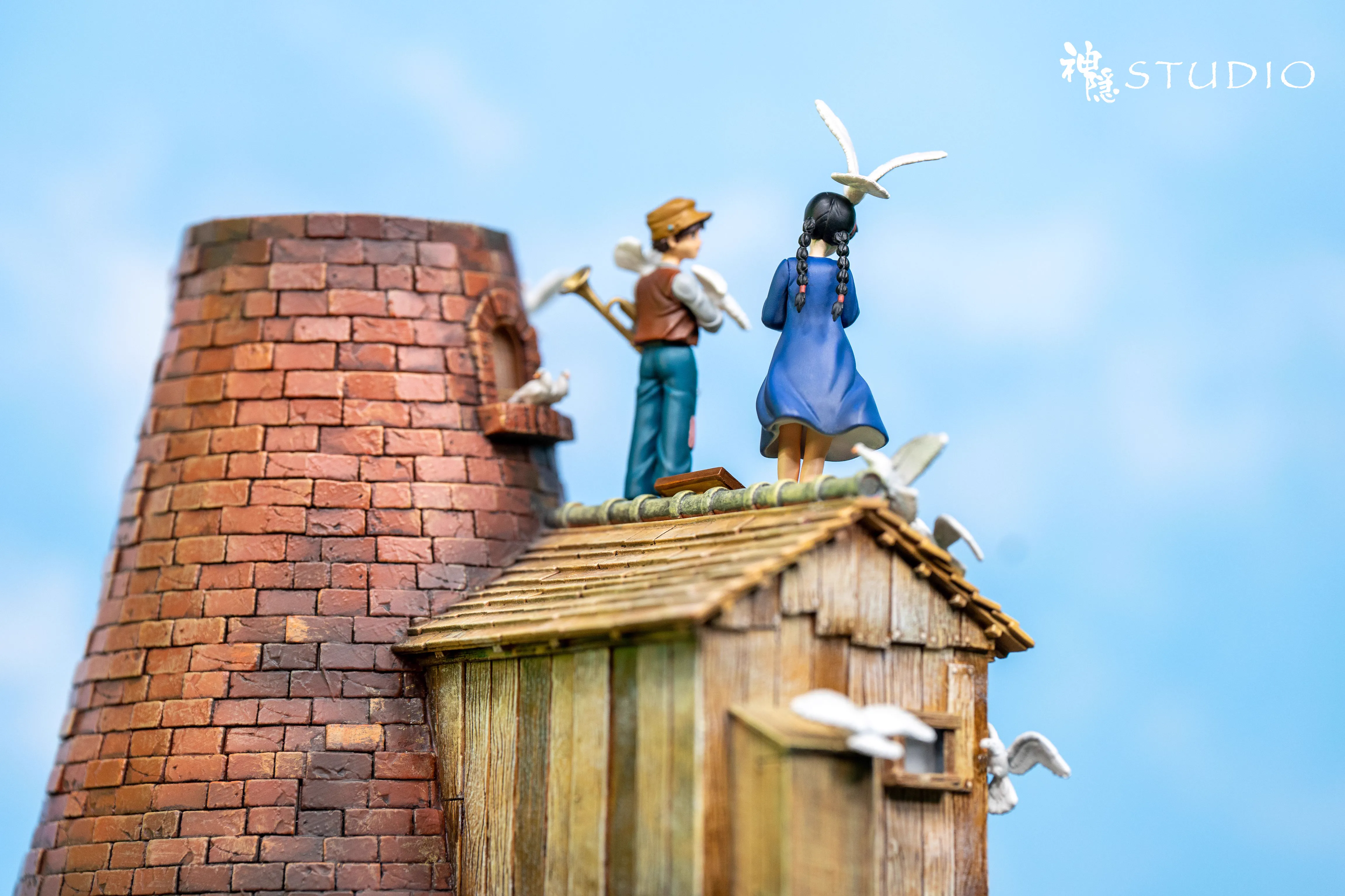 【Pre-sale closed】On the Roof in Castle in the Sky-Studio Ghibli-ShenYin Studio