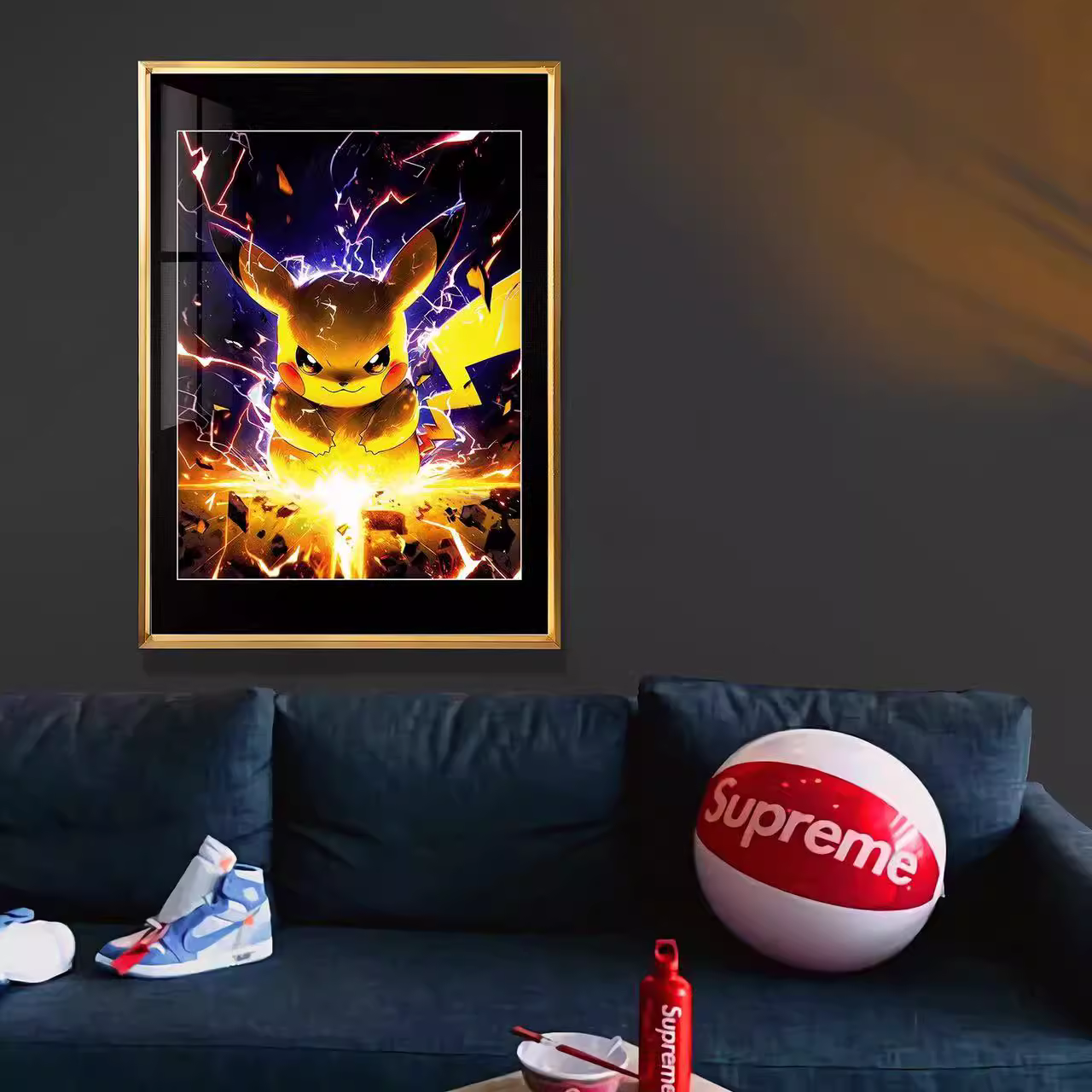 【In stock】Decorative Painting of Pikachu-Pokemon-Billion Birds Studio