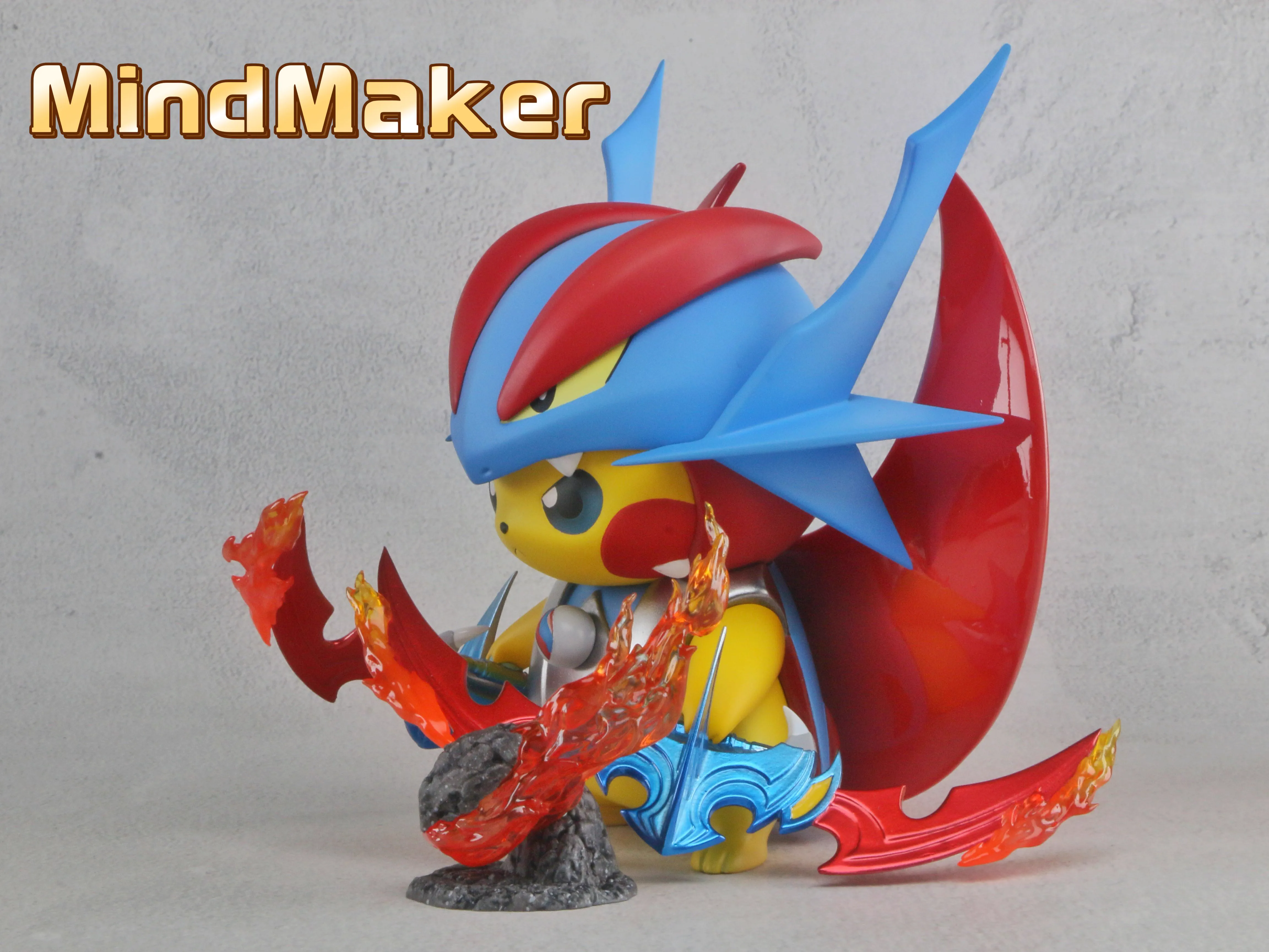 【Pre-sale】Original Color Mega Pikachu Cosplay Salamence-Pokemon-MindMaker Studio
