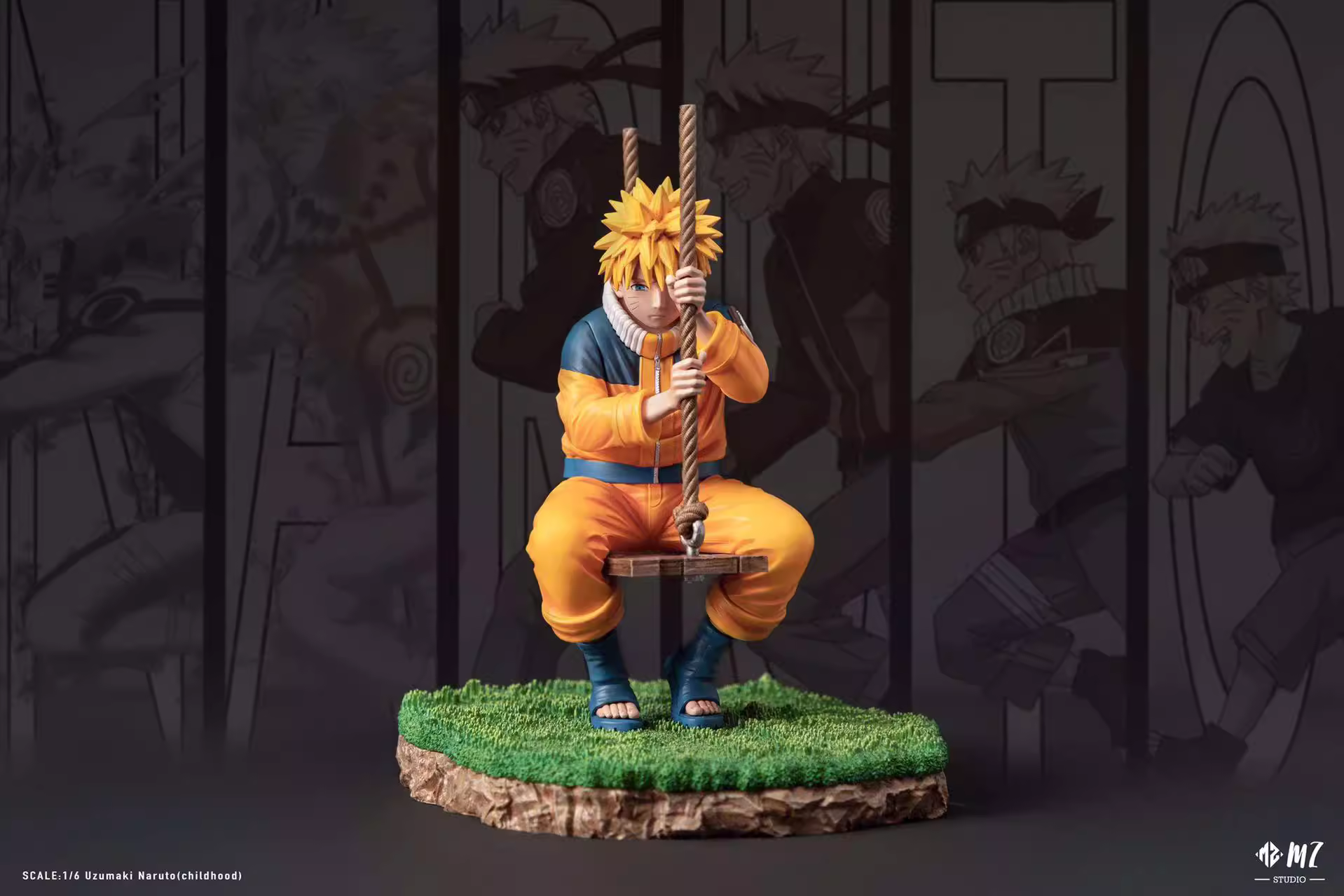 【Sold out】1/6 Scale Uzumaki Naruto & Hyūga Hinata-MZ Studio
