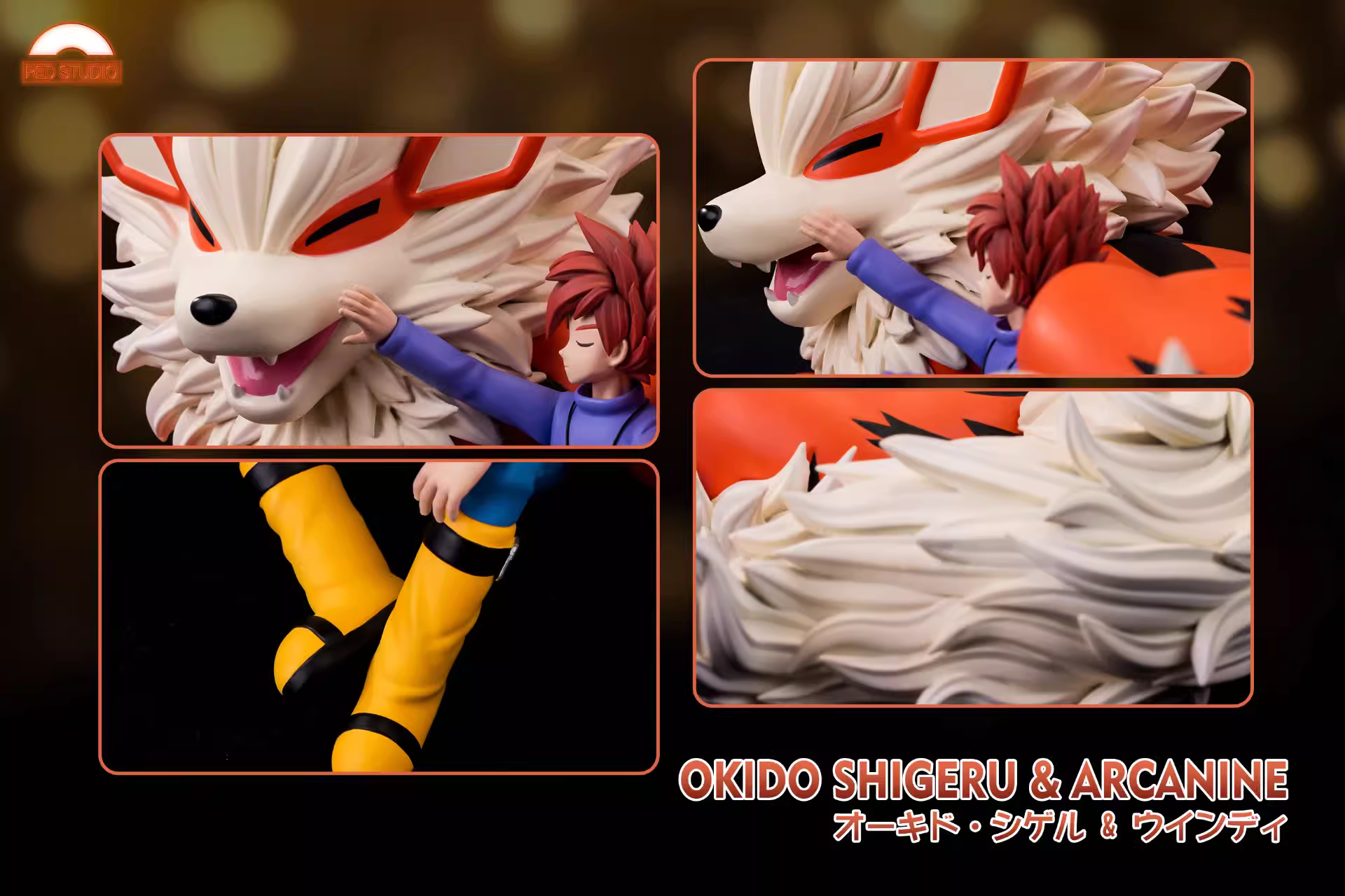 【Pre-sale】Blue Oak & Arcanine-Pokemon-RED Studio