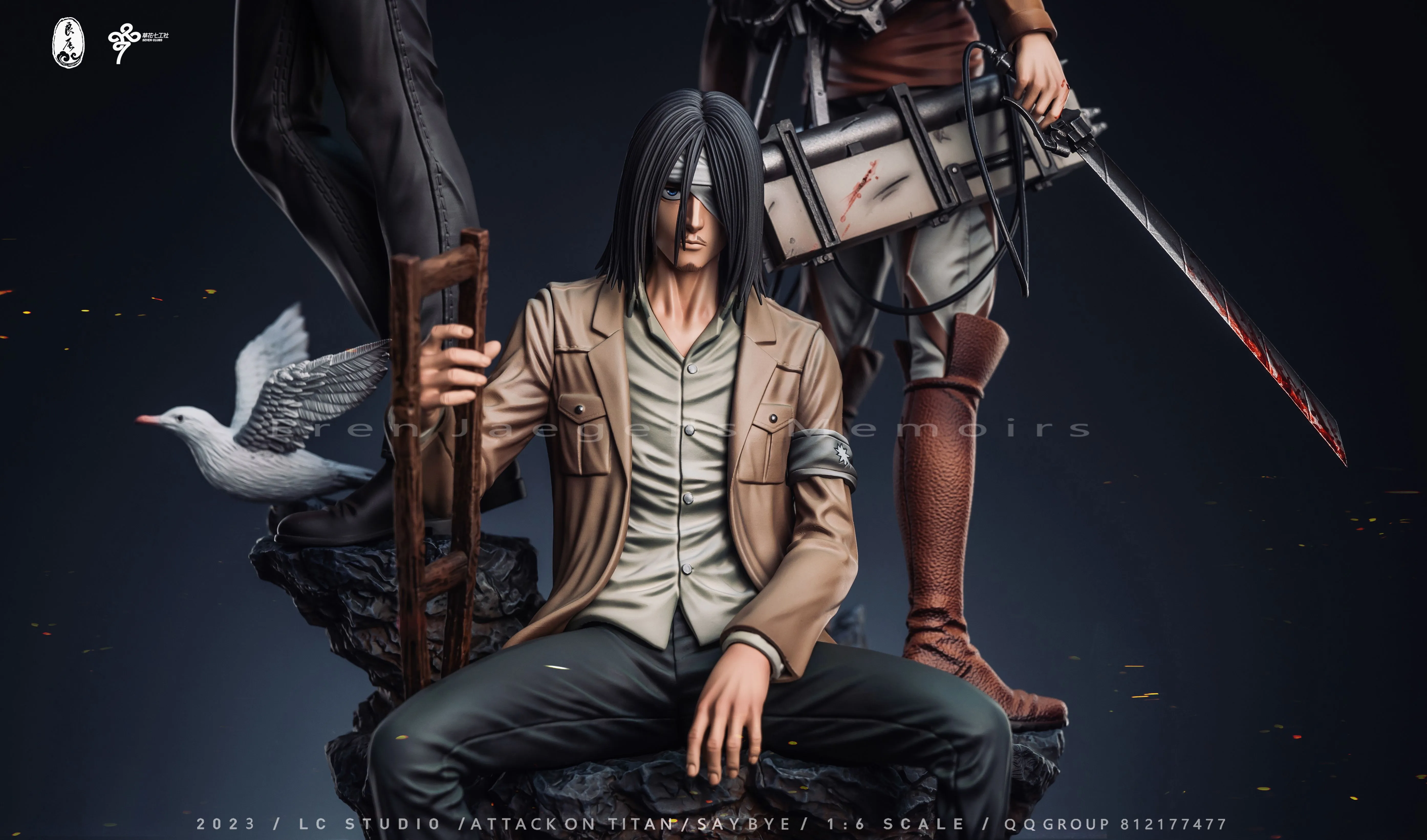 【Sold out】1/6 Scale Eren Reminiscences-Attack on Titan-LC Studio