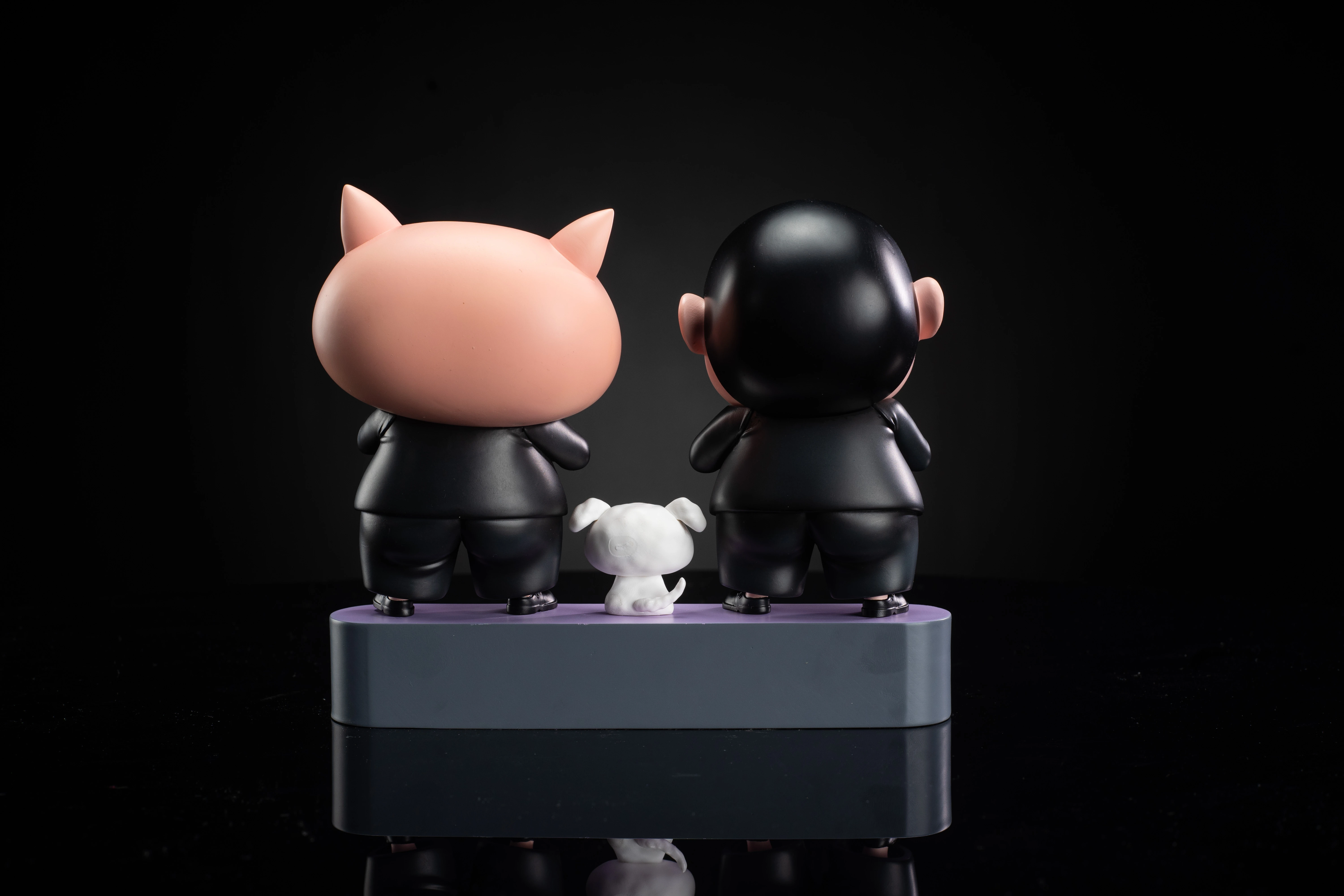 【Pre-sale】Man in Black 野原 しんのすけ-Crayon Shin-chan-ChaoShe Studio