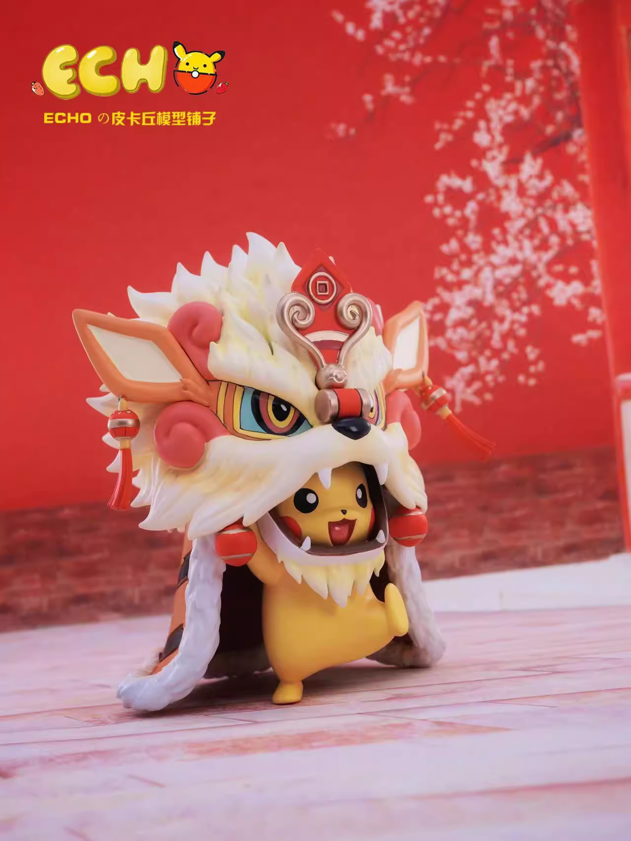 【Pre-sale】Lion Dance Pikachu-Pokemon-ECHO Studio