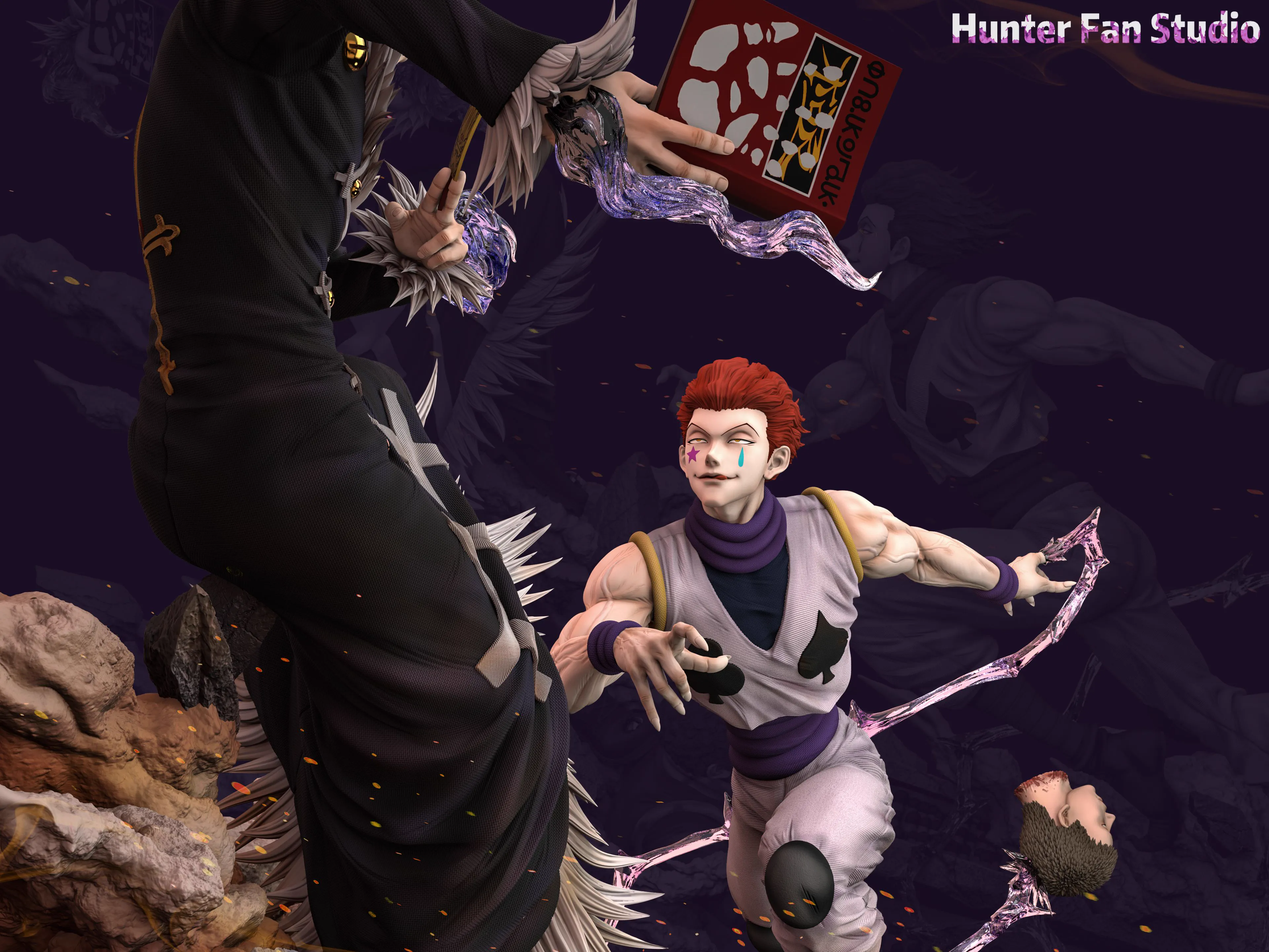 【Last one】1/6 Scale Chrollo Lucilfer VS Hisoka-HUNTER×HUNTER-HUNTER FAN Studio