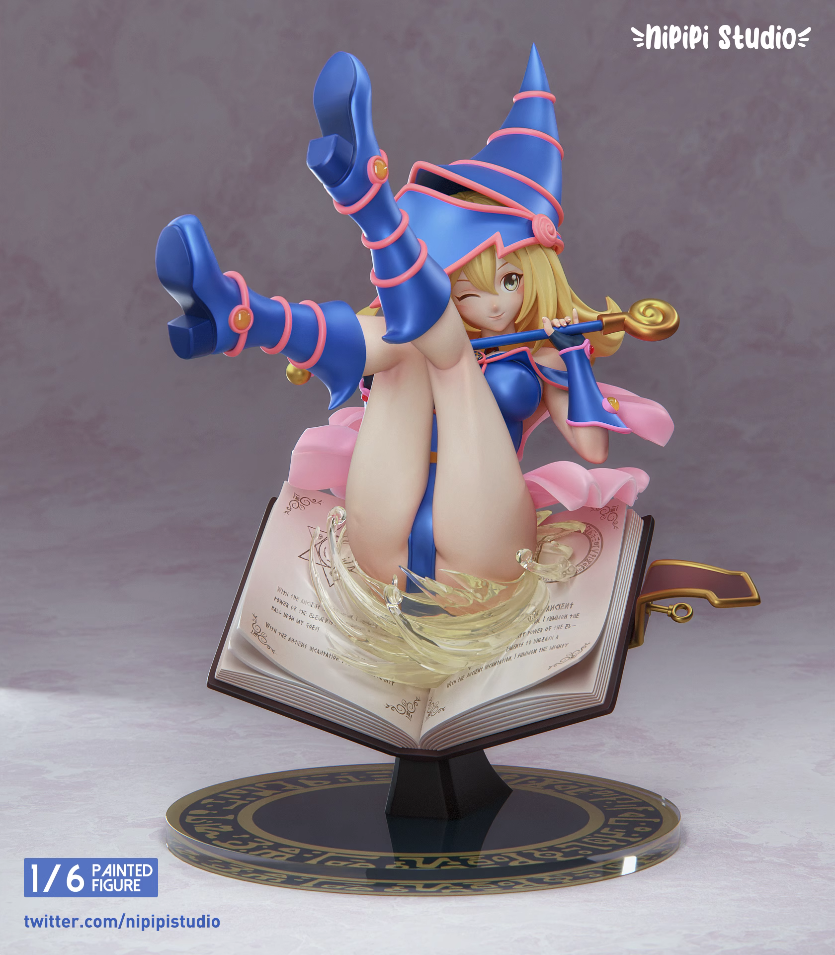 【Pre-sale closed】1/6 Scale Black Magician Girl-Duel Monster-NiPiPi Studio