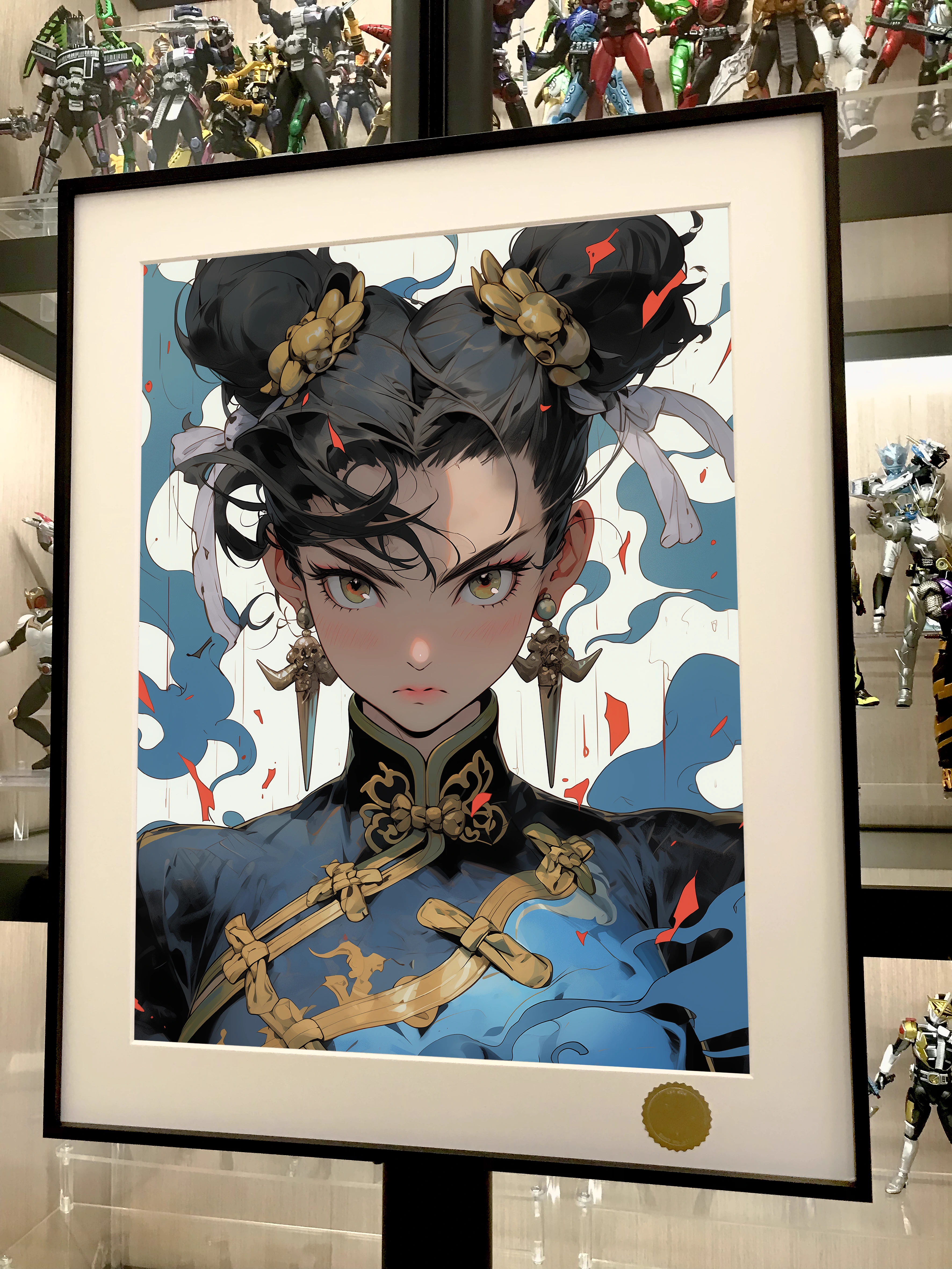 【Pre-sale】Decorative Painting of ChunLi-Street Fighter(SF)-XingKong Studio