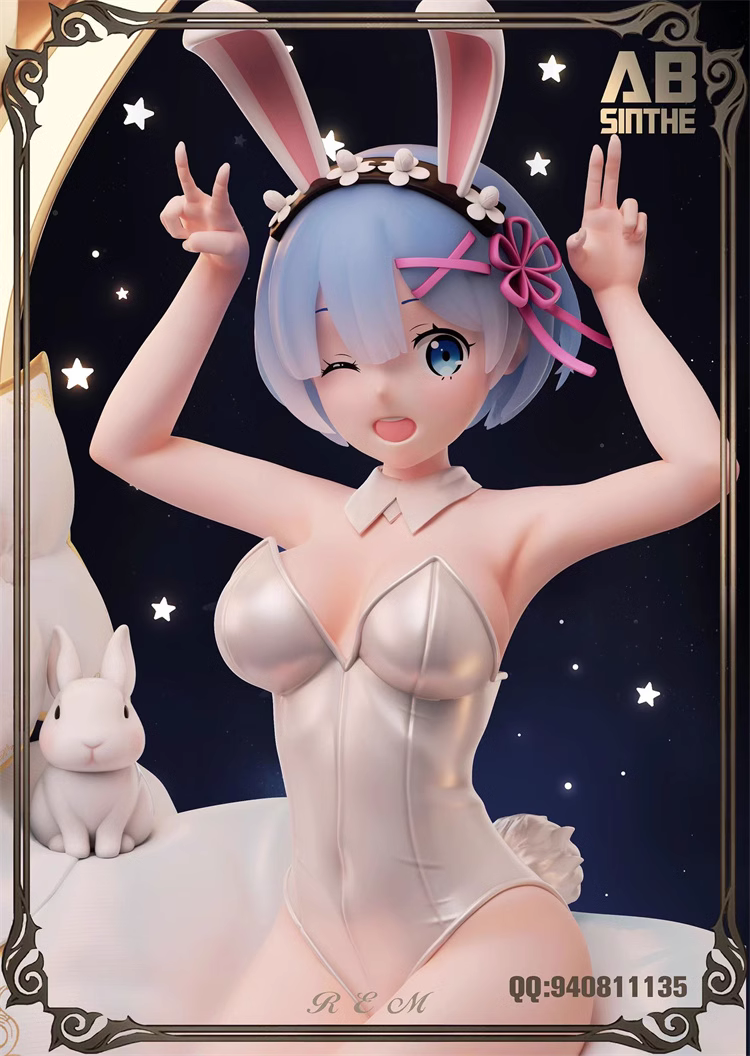 【Sold out】1/6 Scale Bunny Girl Ver. Rem-Re:Starting Life From Zero in a Different World-ABsinthe Studio